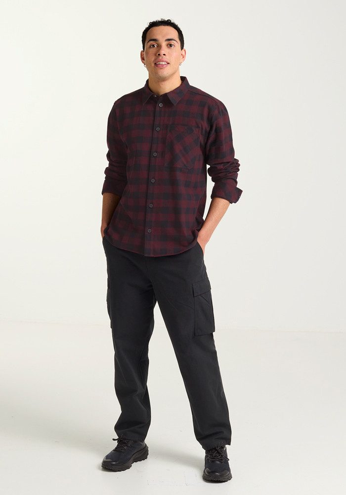 Jack Wolfskin Flanellen overhemd LITE FLANNEL SHIRT M