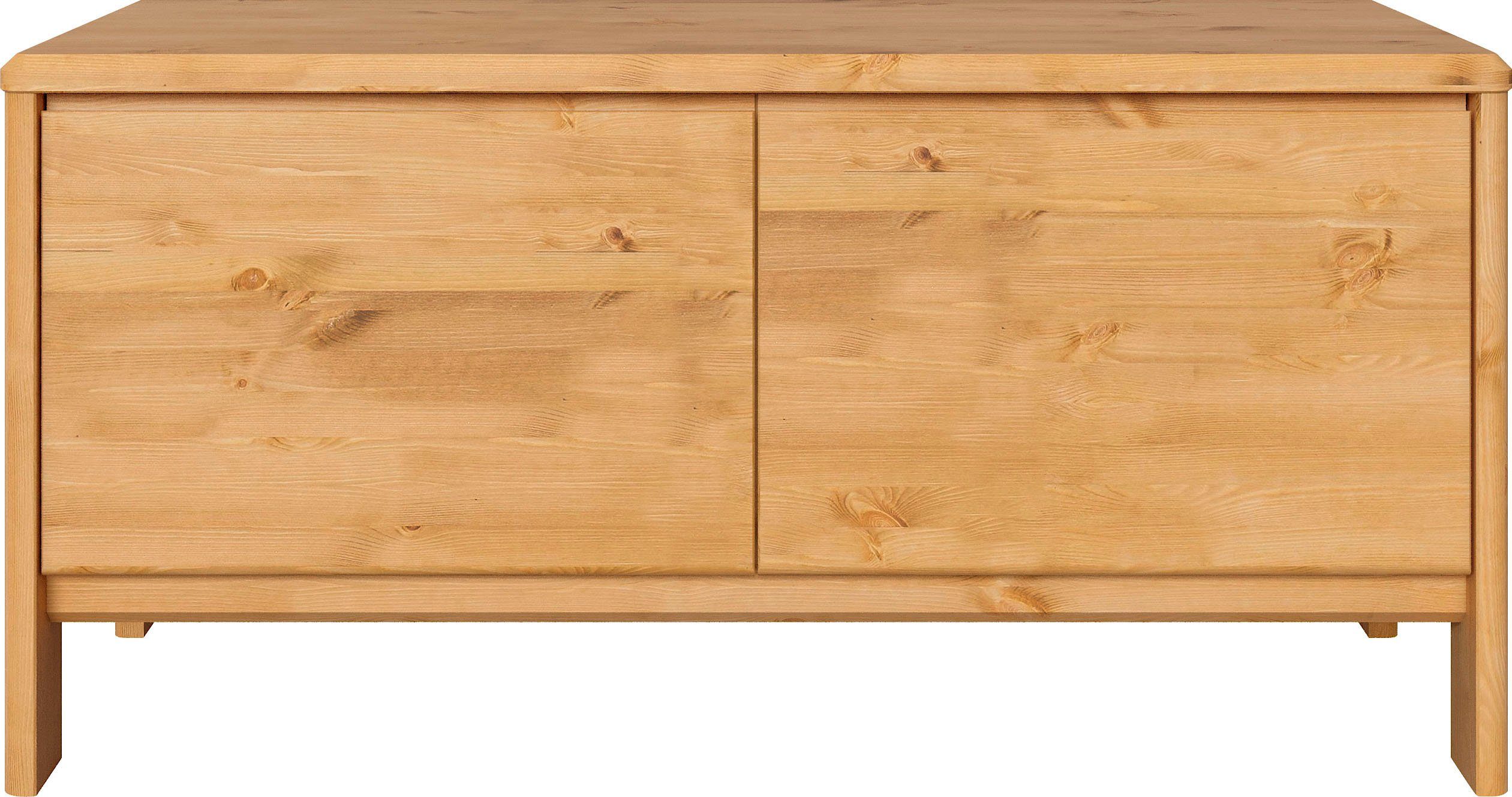 Home affaire Kast Luven gecertificeerd massief hout, met 2 lades