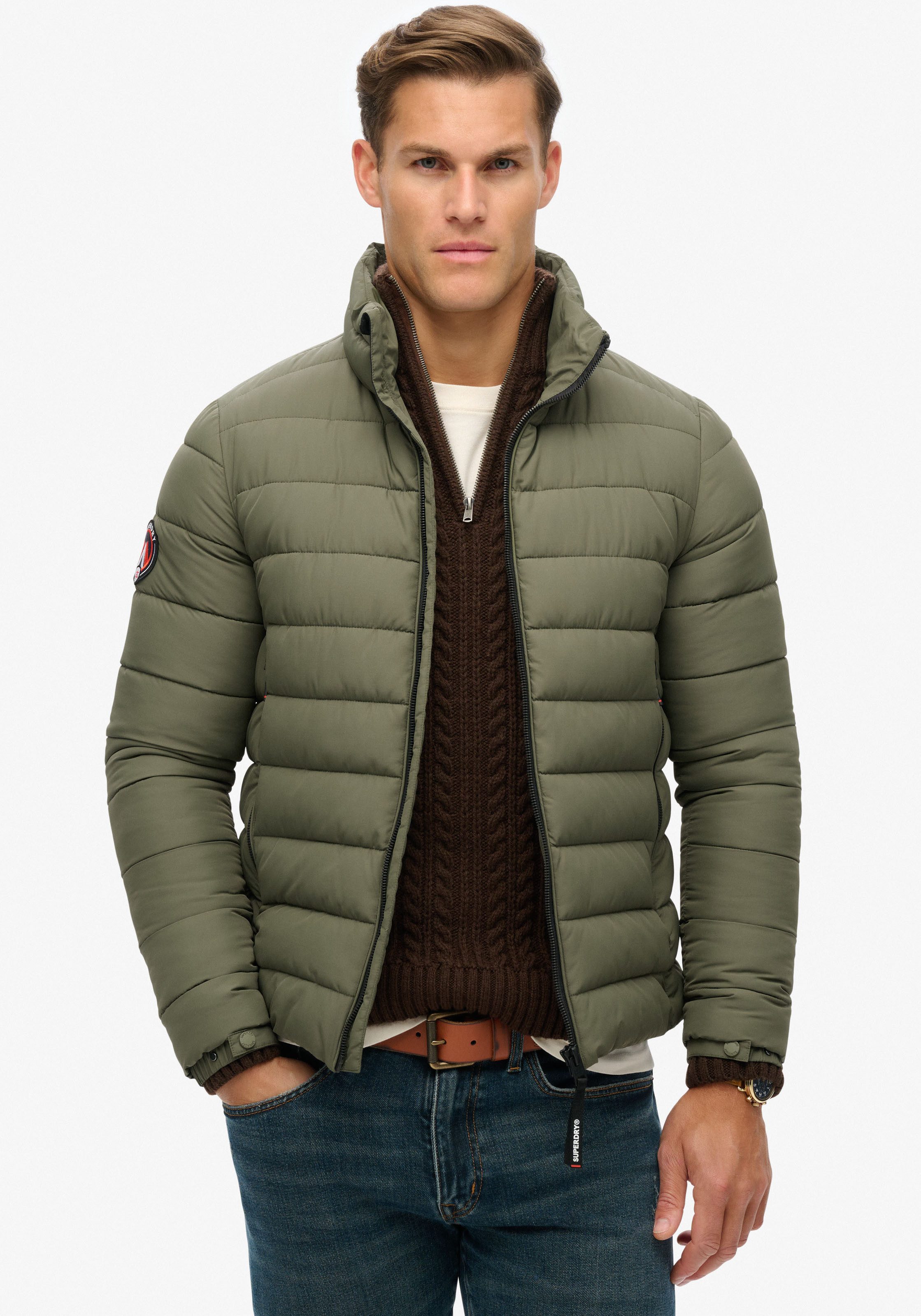 Superdry Gewatteerde jas FUJI EMB PADDED JACKET