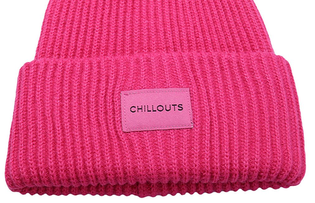 chillouts Gebreide muts Kara Hat Klassieke ribbrei