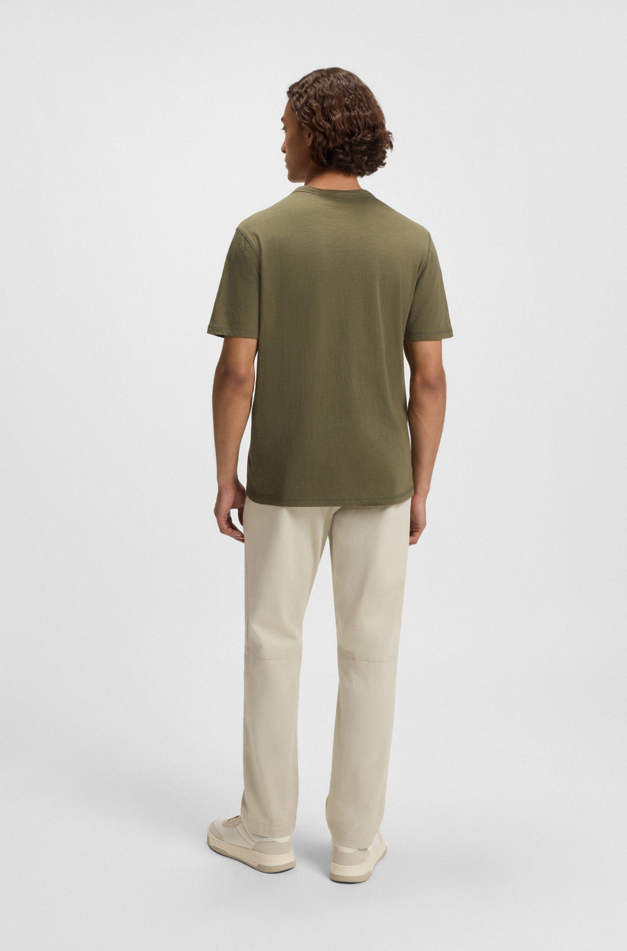 Boss Orange T-shirt Tegood met een ronde hals