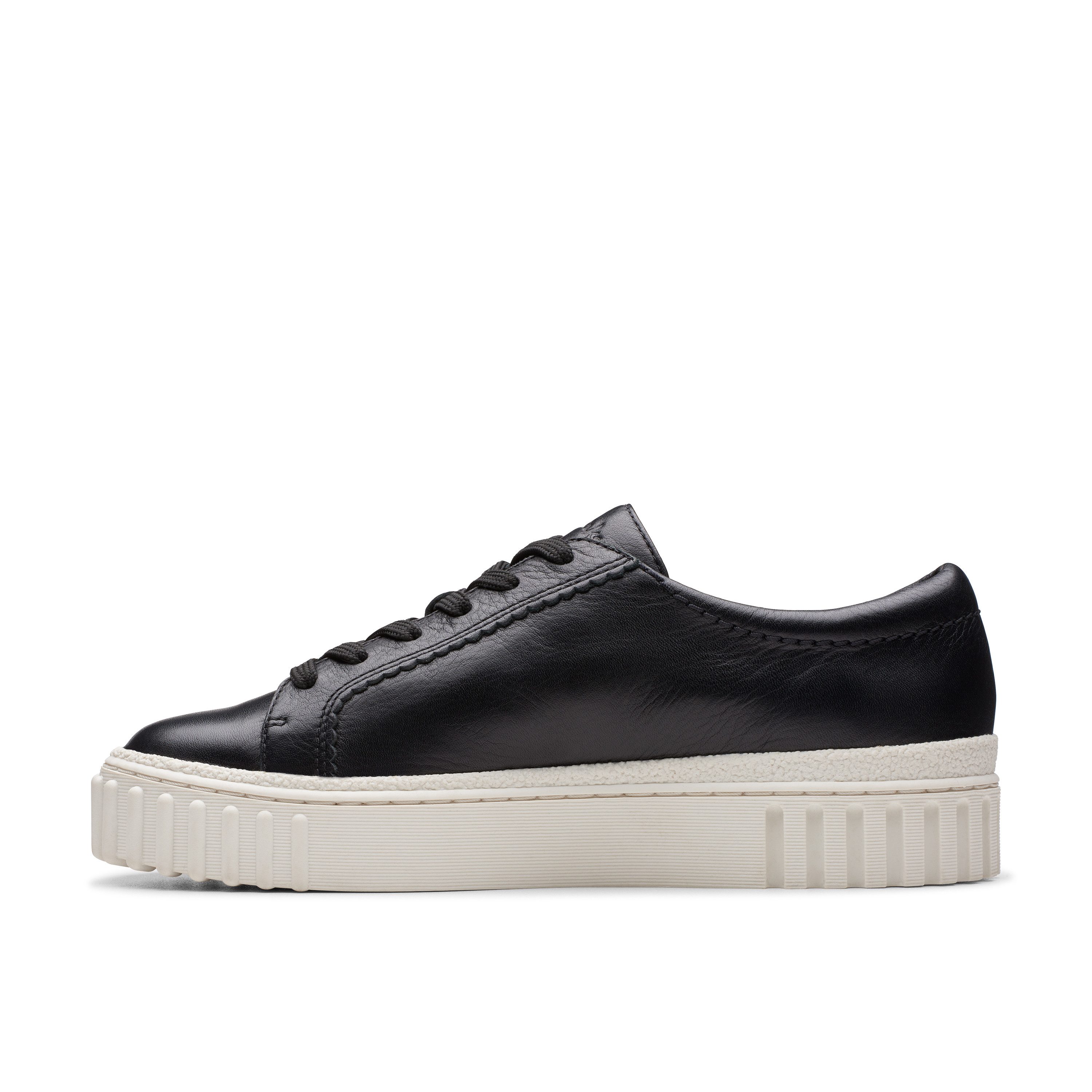 Clarks Veterschoenen Mayhill Walk , sneaker, plateausneaker met modieuze loopzool