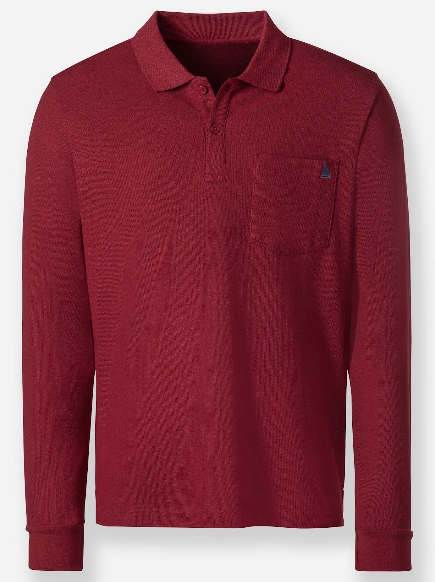 Catamaran Poloshirt met lange mouwen (1-delig)