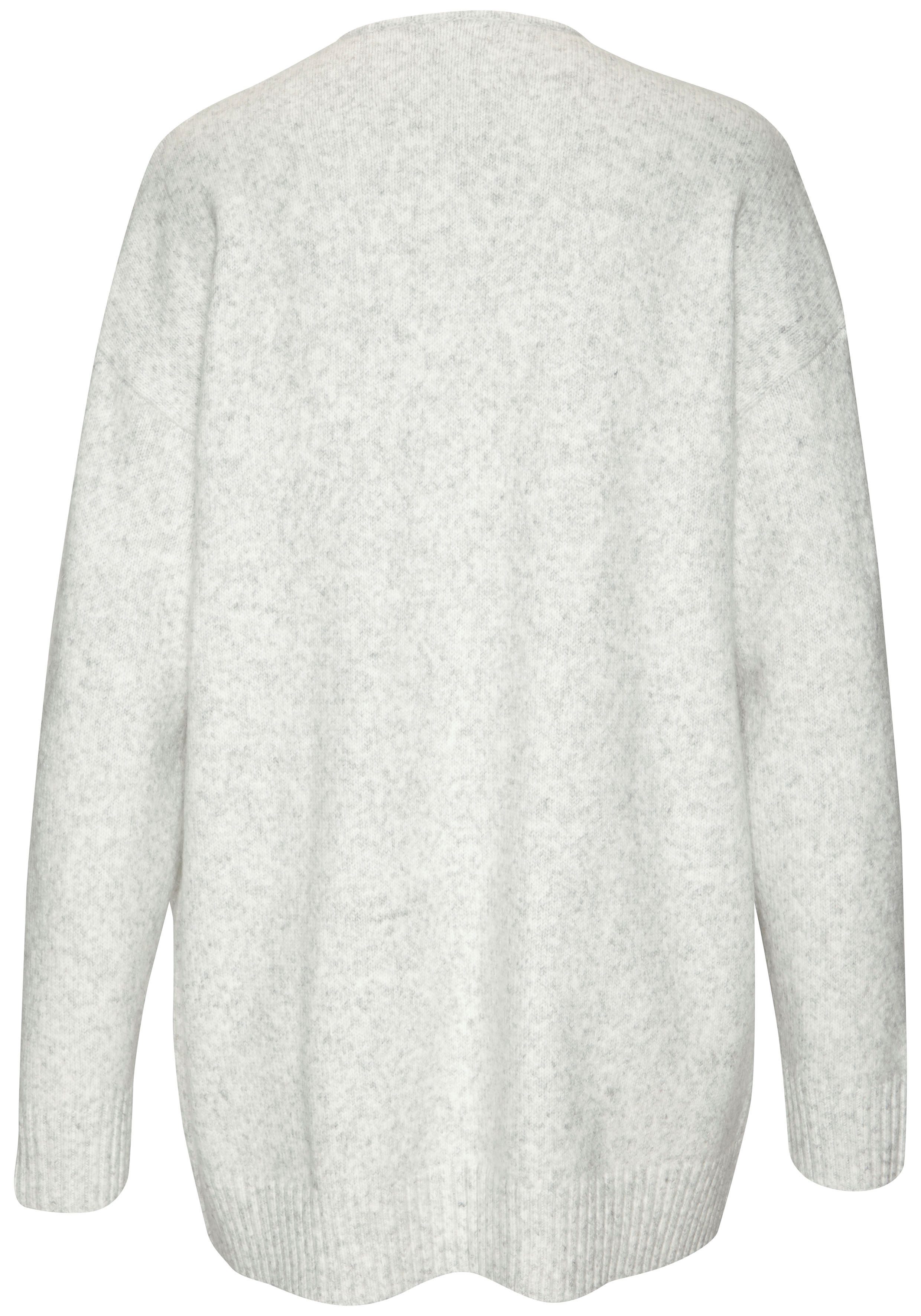 Vivance Vest van knuffelige breikwaliteit, cardigan (set, Met sjaal)