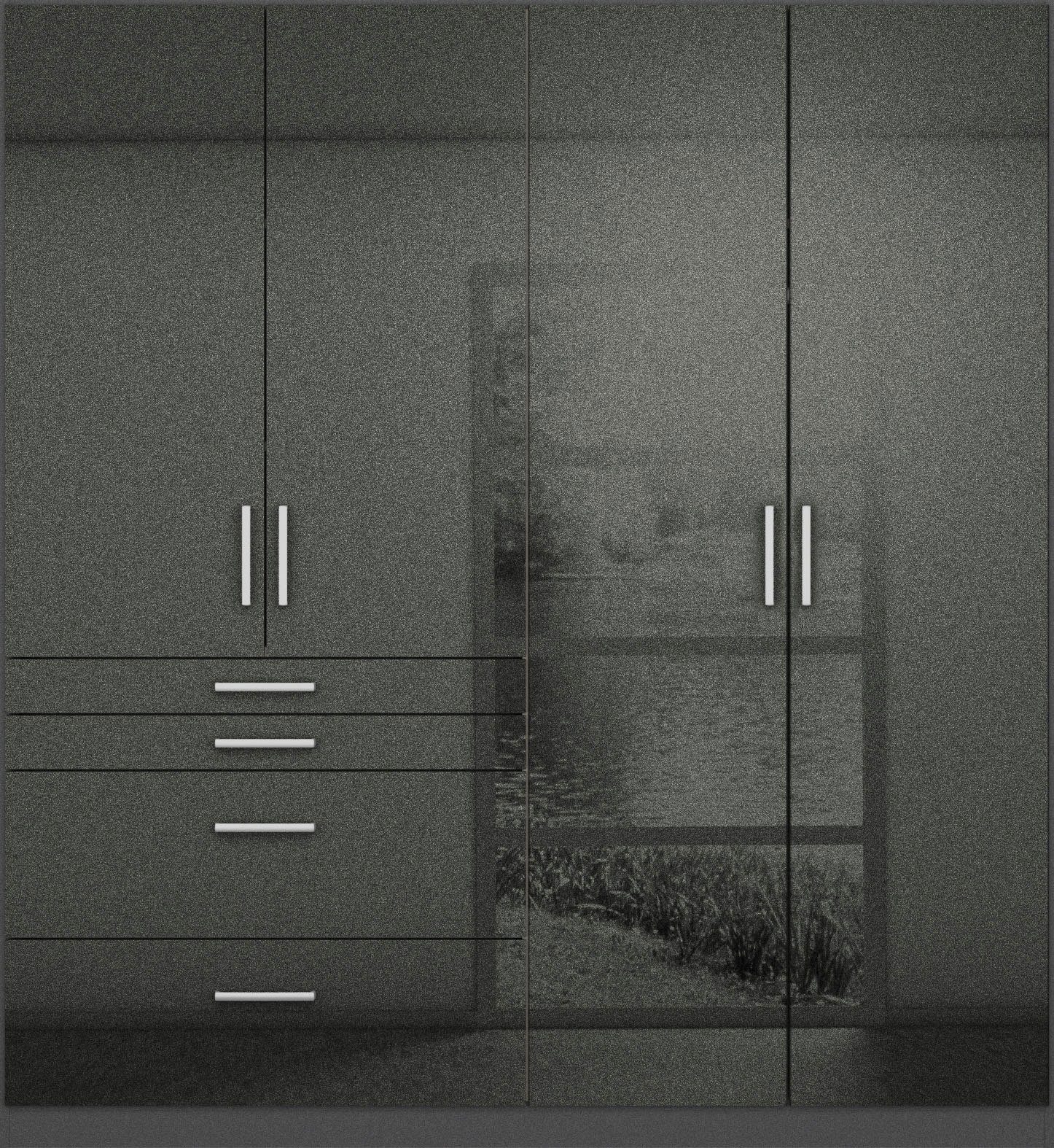 rauch Draaideurkast Kledingkast kast garderobe garderobekast topseller HOMBURG met veel opbergruimte, bovenste lade met indeling made in germany