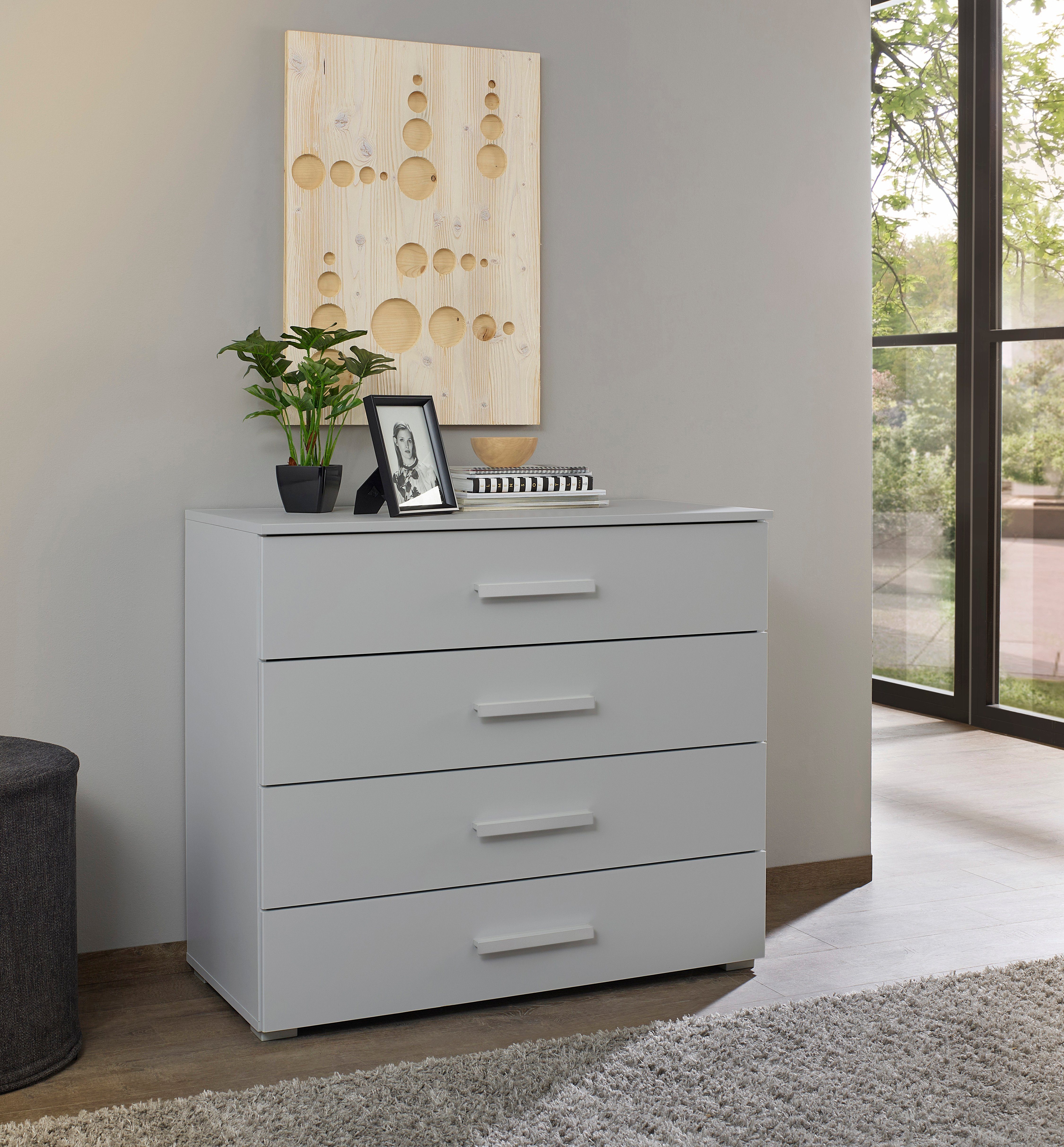 rauch Ladekast Sideboard commode ladecommode KOLUNA Breedte 93 cm met 4 grote lades voor veel opbergruimte MADE IN GERMANY