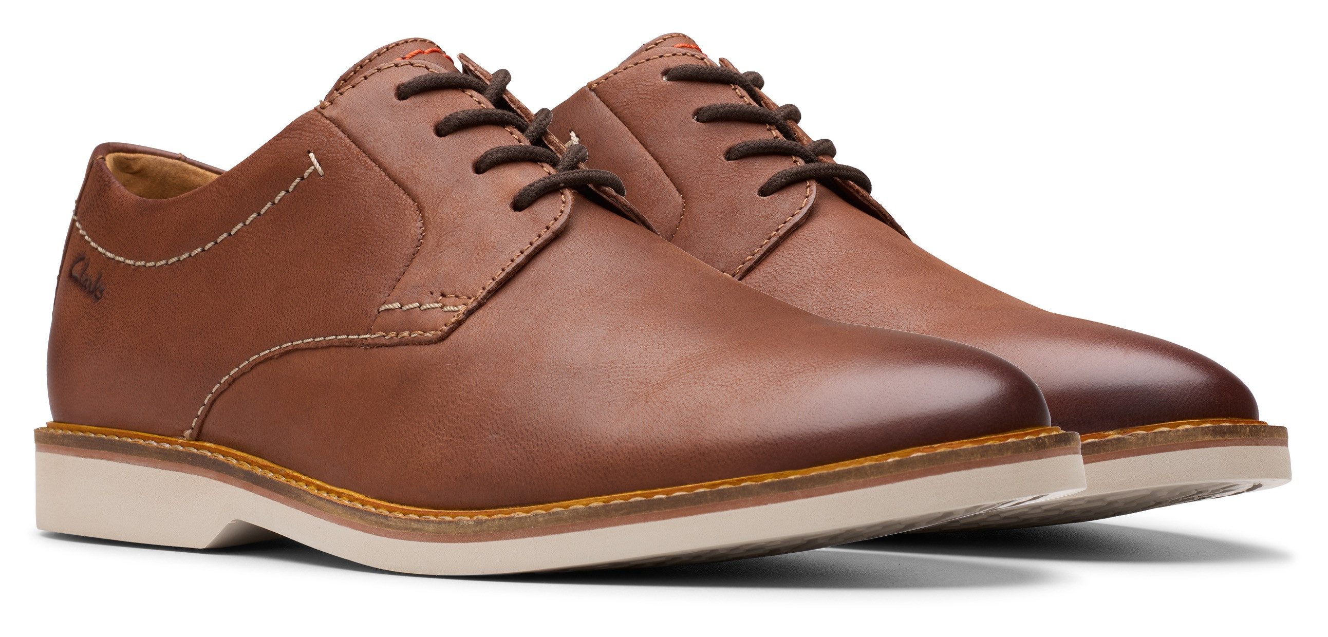 Clarks Veterschoenen Atticus LTLace Hybrid sneaker, zakelijke veterschoen met sportieve loopzool
