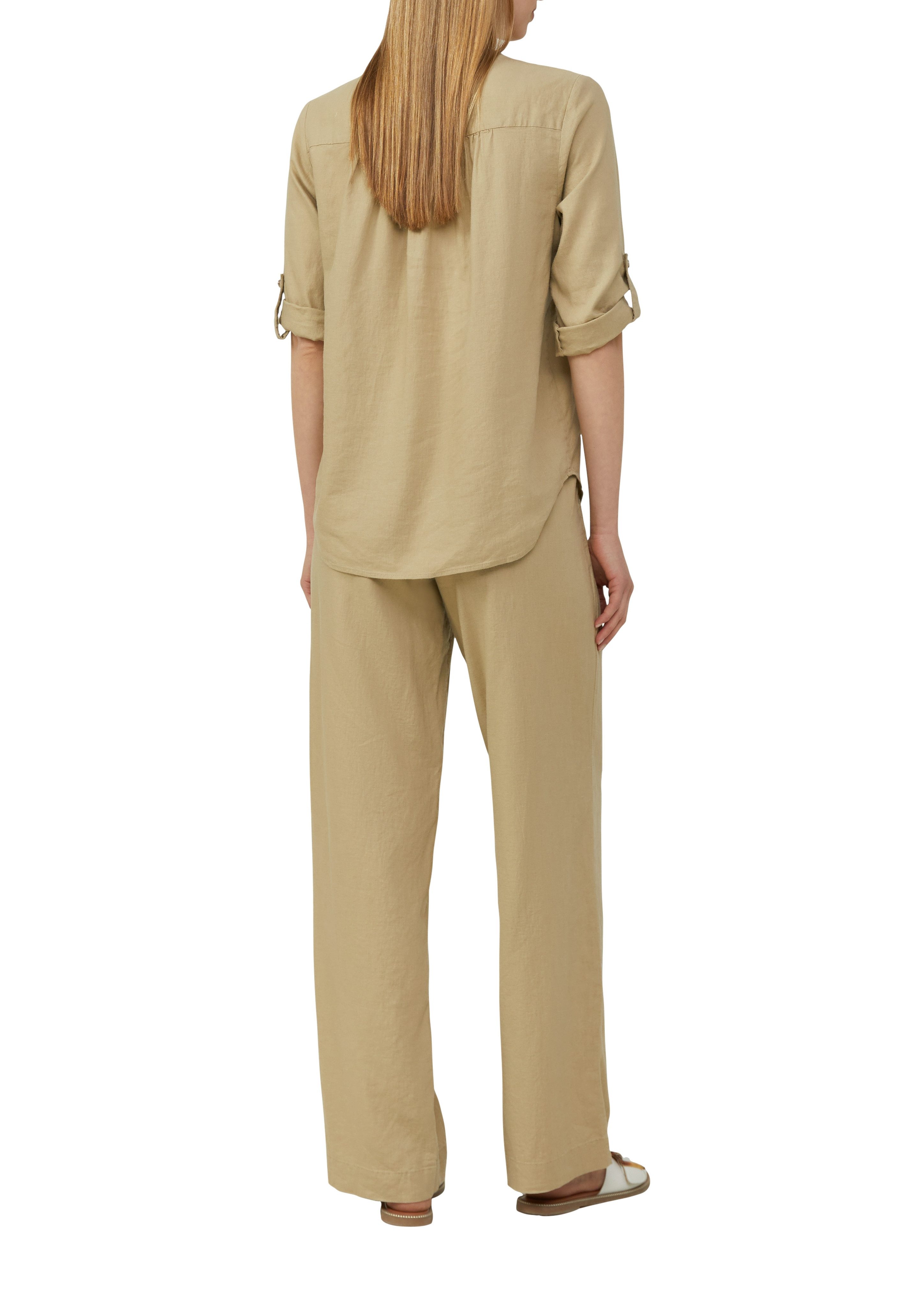 s.Oliver Klassieke blouse met turn-up