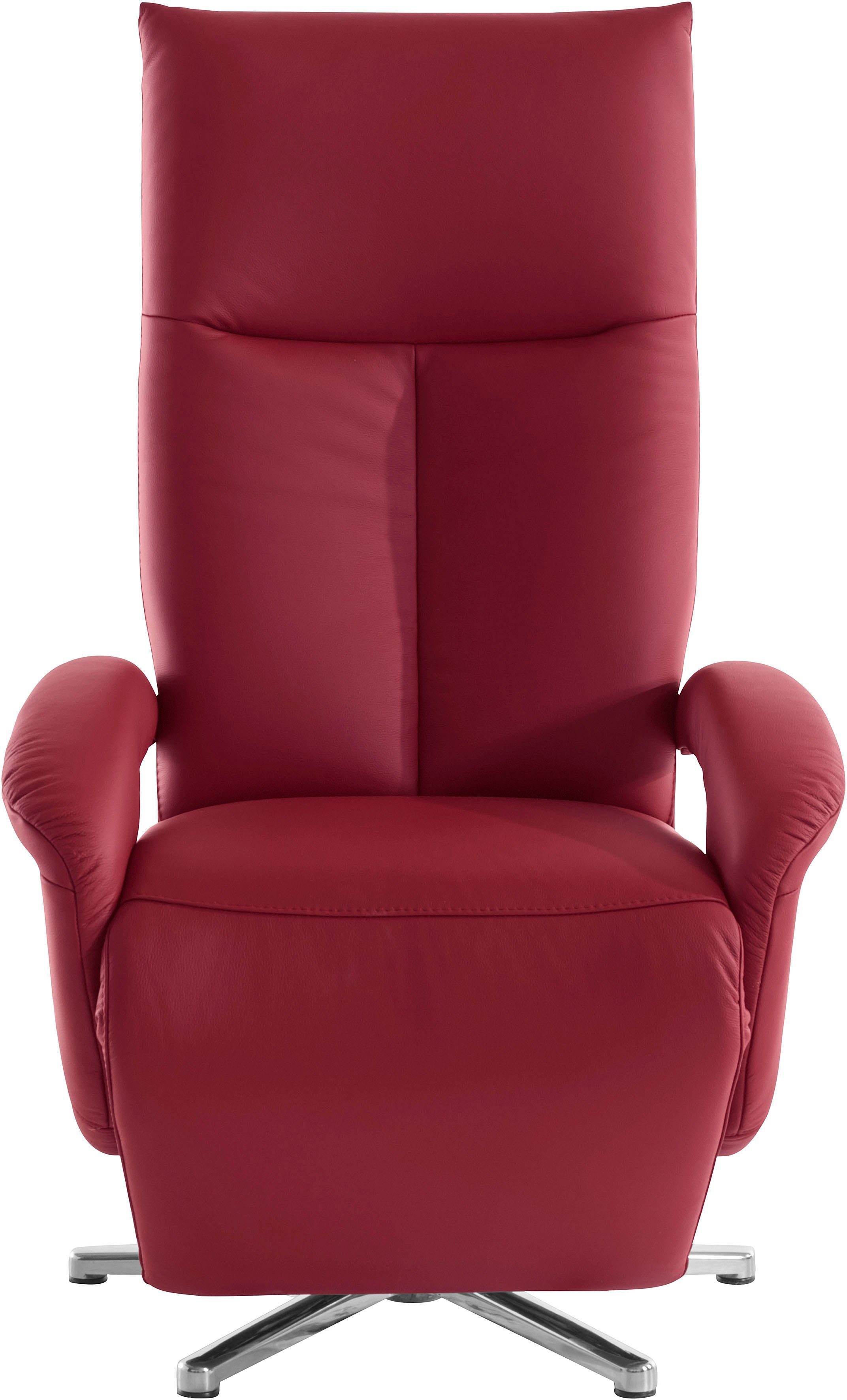 sit&more Relaxfauteuil Tycoon met verstelbare hoofdsteun en 360° draaifunctie keuze tussen handmatige of elektrische functie, ook met accu (draadloos)