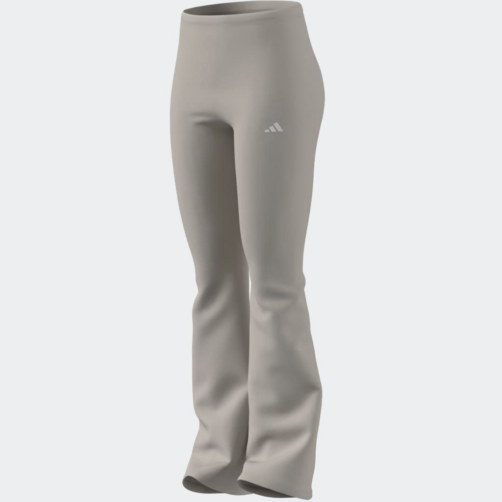 adidas Sportswear Legging W SL SJ FLARLEG Hoge band, uitlopende beenvorm (1-delig)
