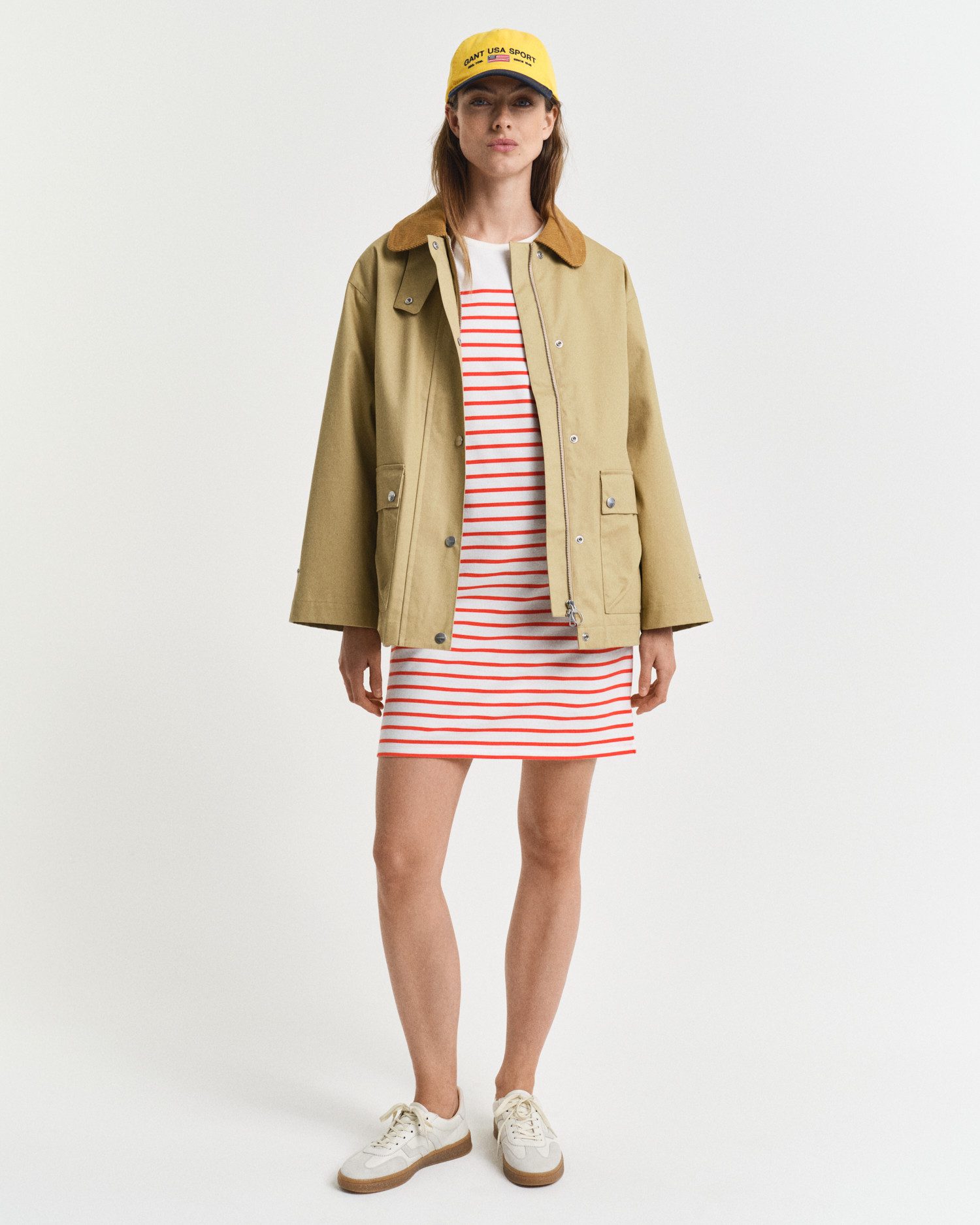 Gant Jerseyjurk REG 3/4 SLEEVE BRETON DRESS