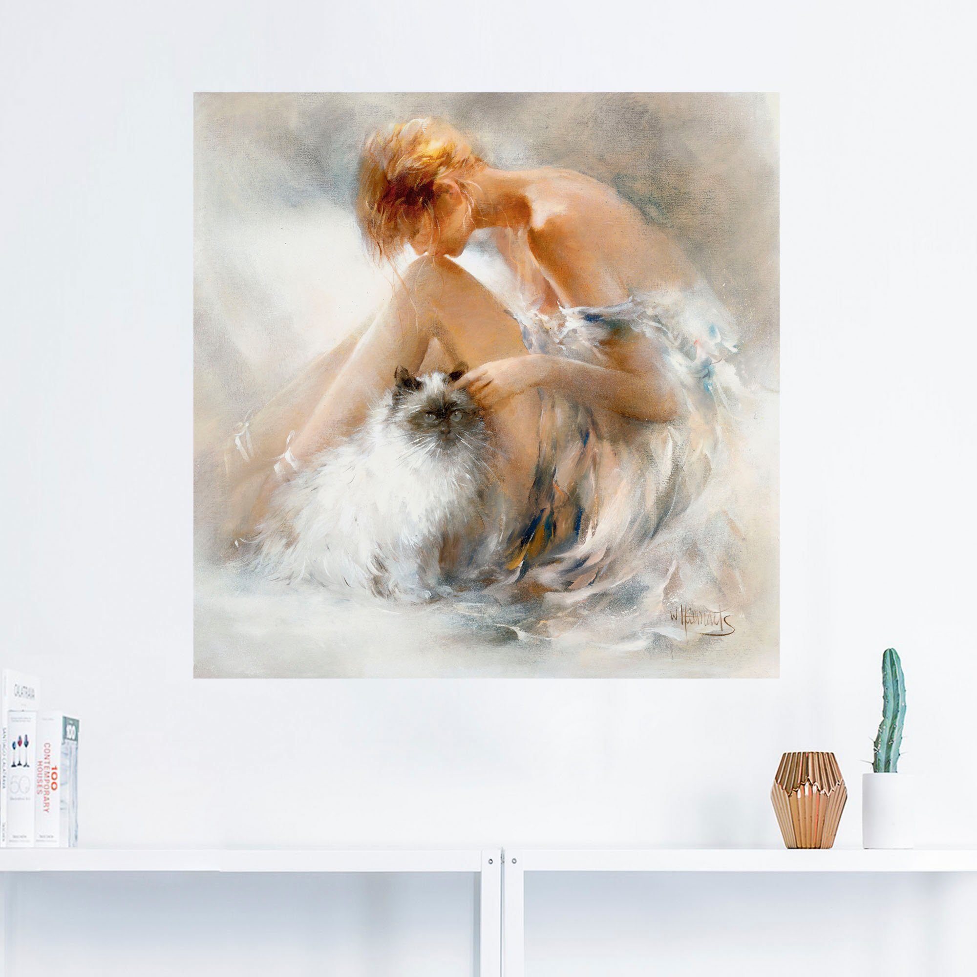 Artland Artprint Verlangen als artprint op linnen, poster, muursticker in verschillende maten
