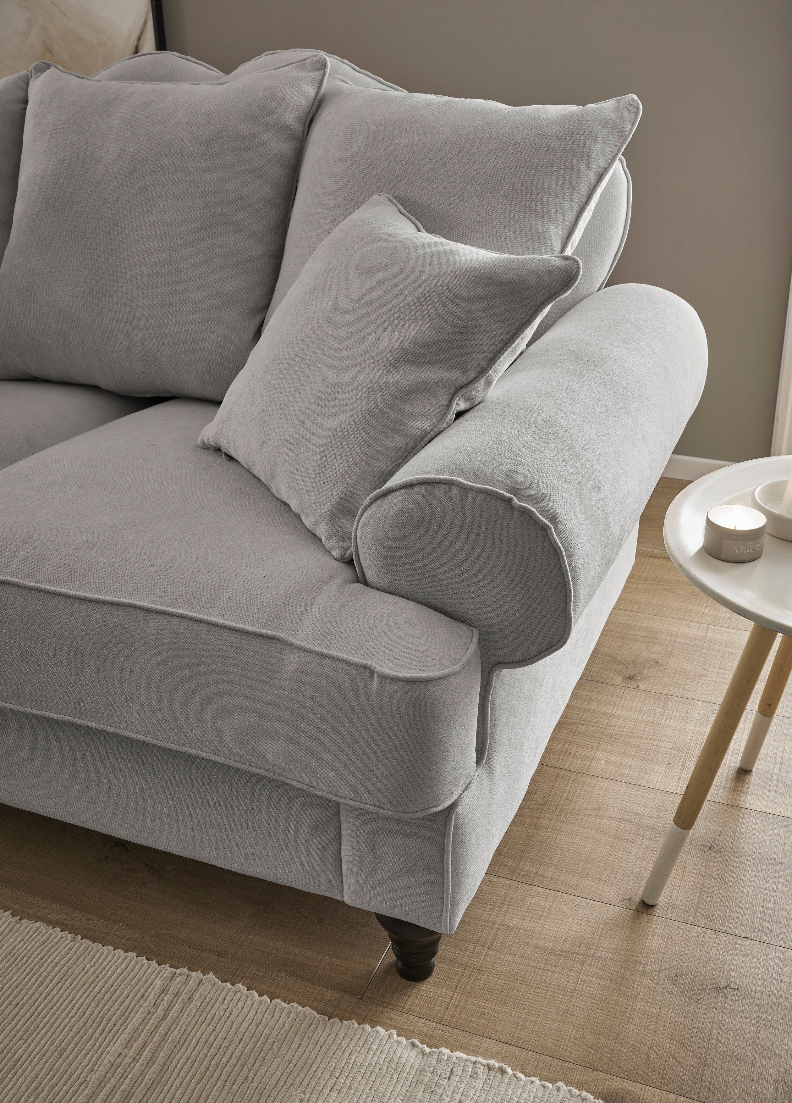 Home affaire 3-zitsbank Westminster met binnenveringsinterieur