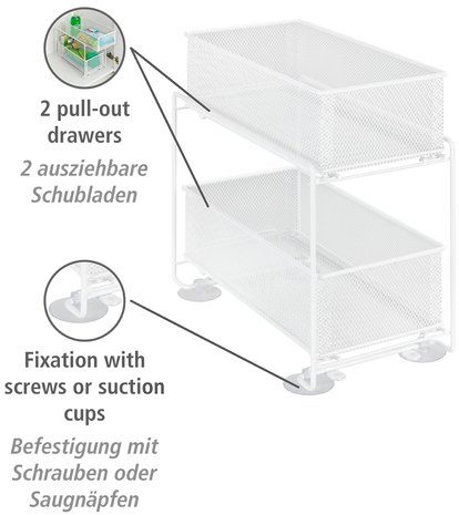 WENKO Keukenrek Model Gioma (complete set, 3 stuks)