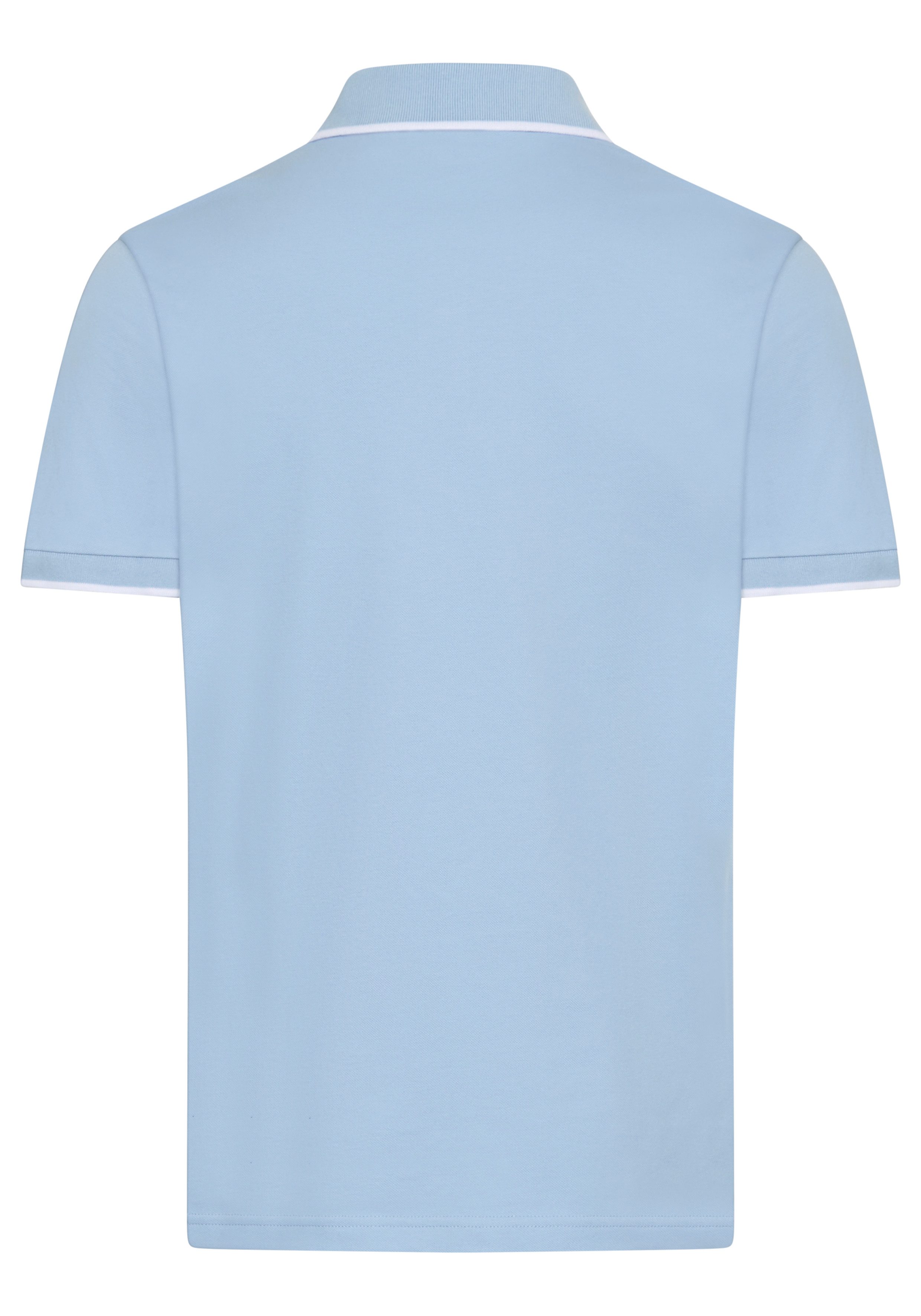 Boss Orange Poloshirt Passertip met boss badge