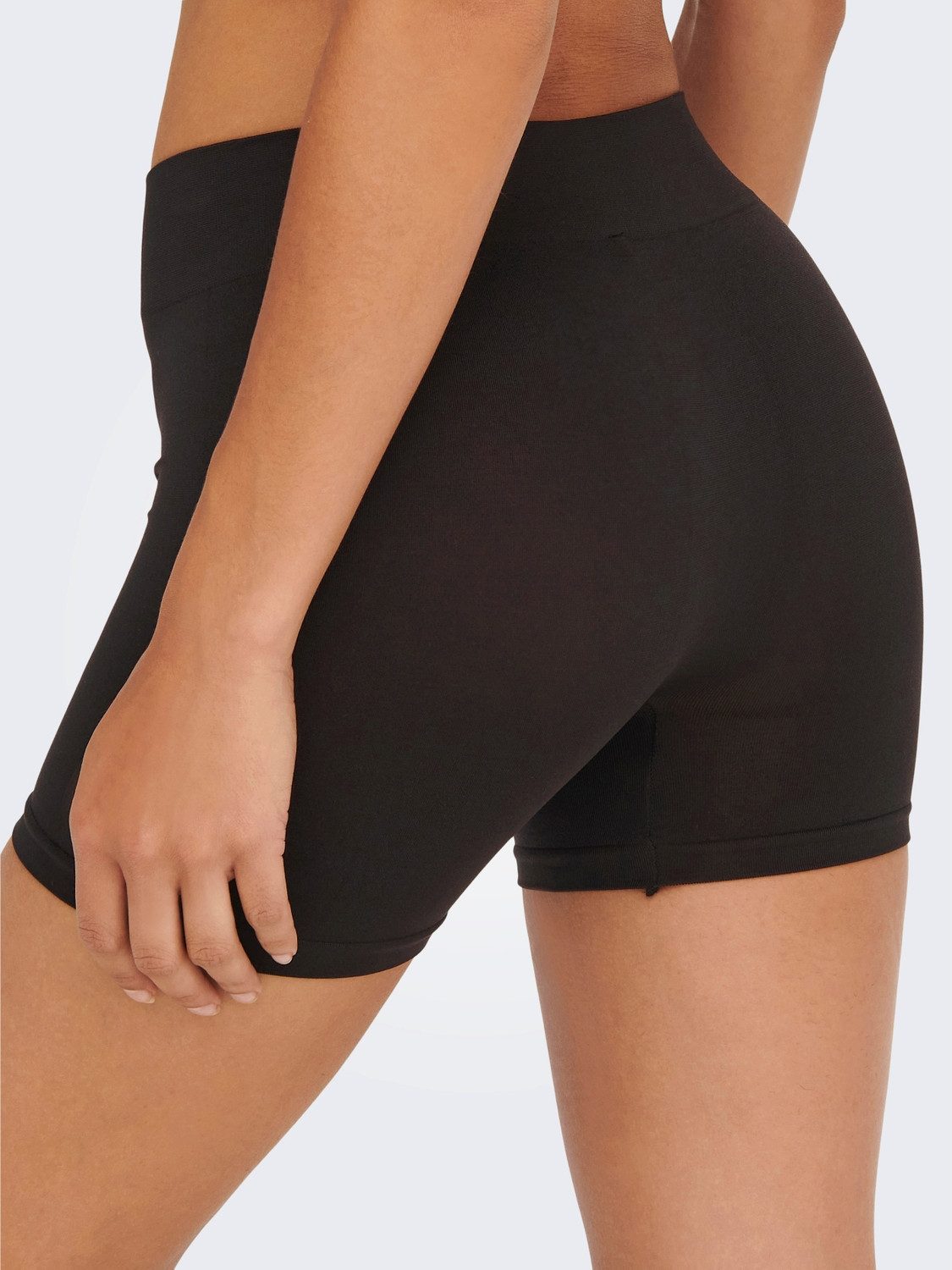 Only Hotpants ONLVICKY S-LESS MINI SHORTS 2-PACK (set 2-delig)