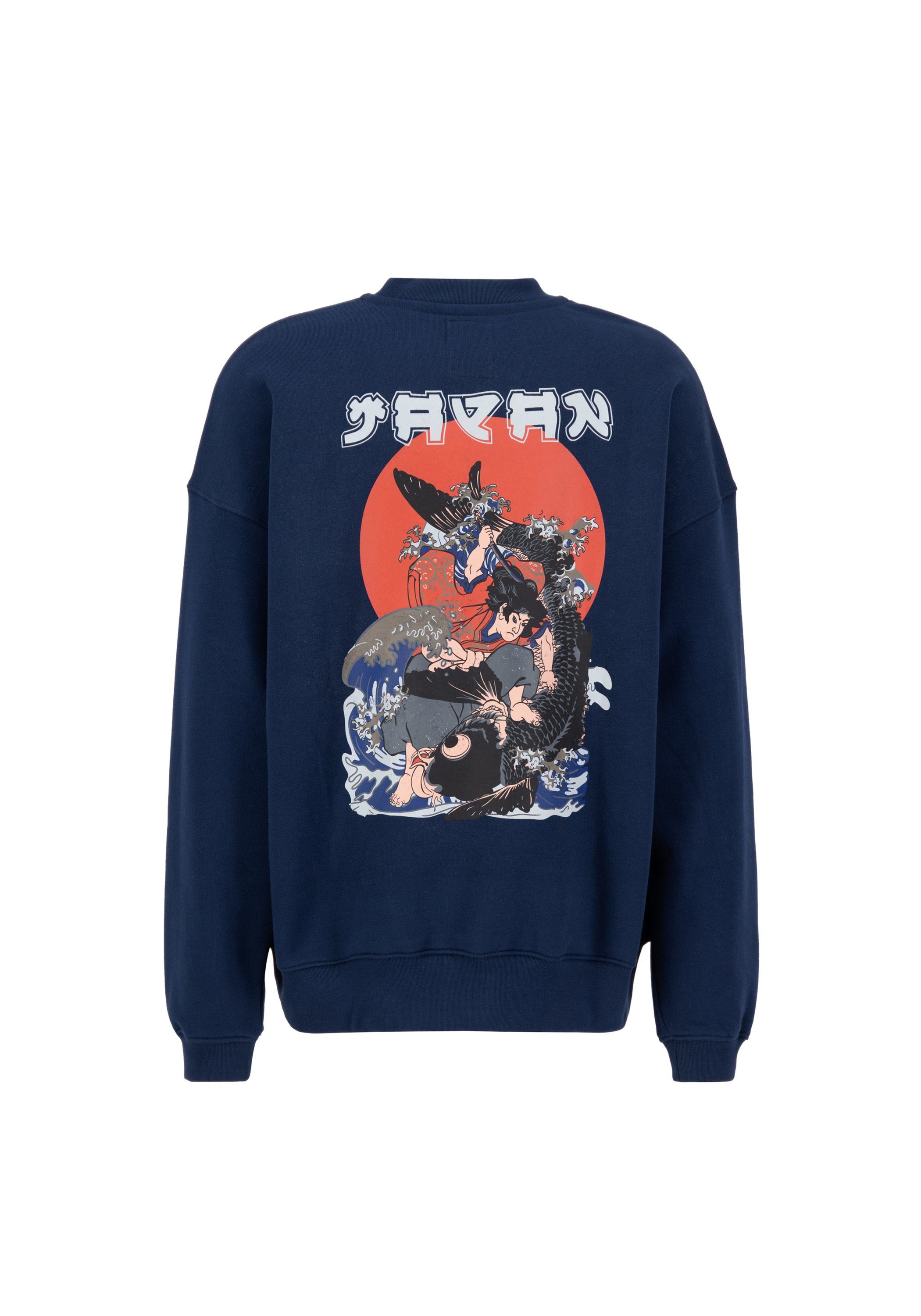 Alpha Industries Sweater Men Sweatshirts Japan Wave Warrior Sweater