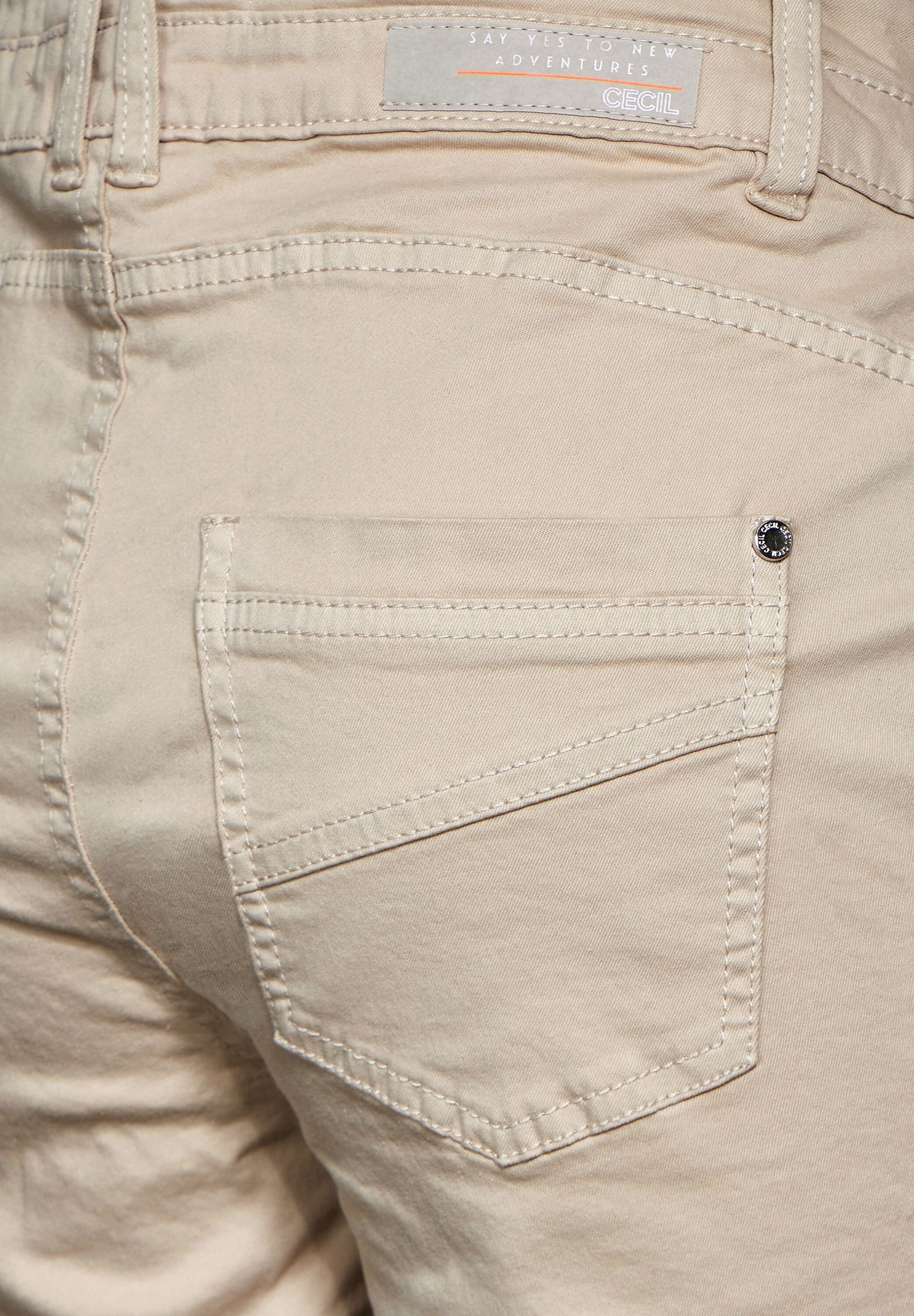 Cecil Cargobroek Stijl Toronto in slim fit en met elastaan