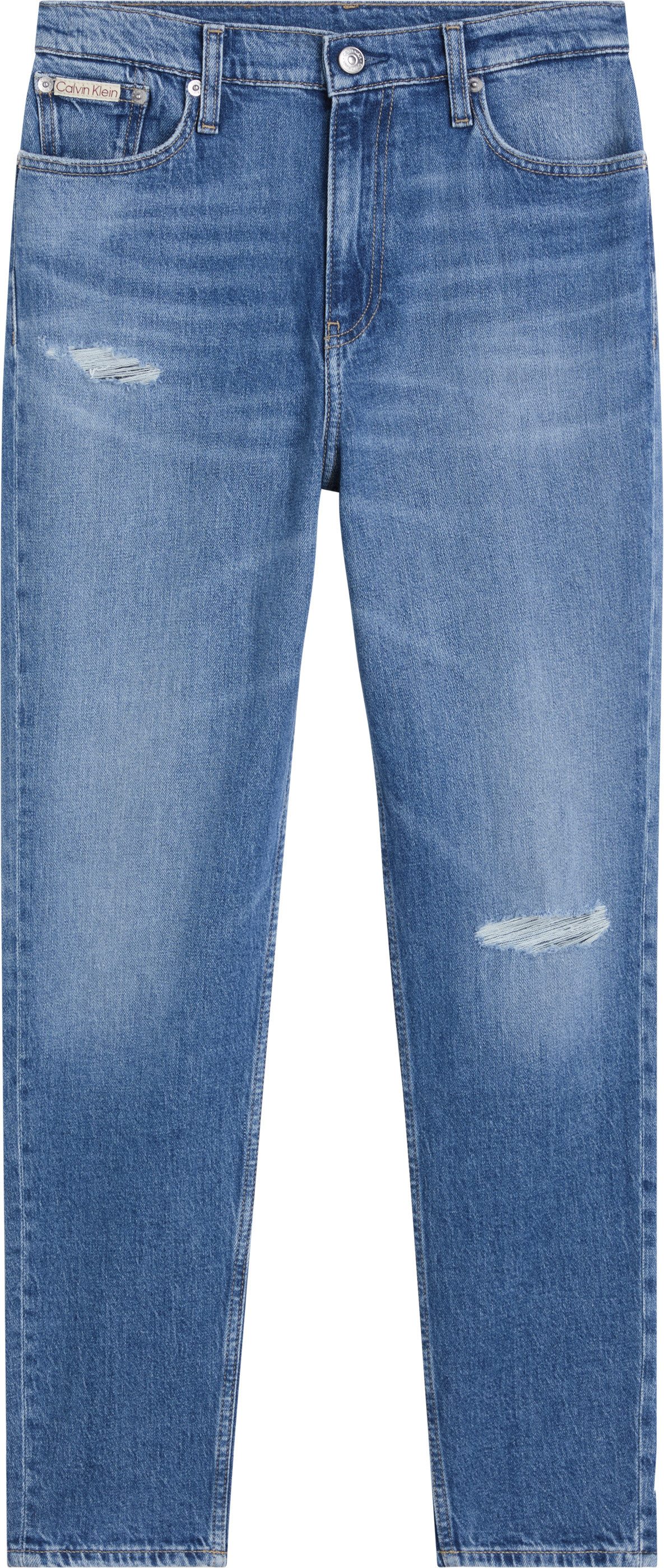 Calvin Klein Mom jeans MOM JEAN met scheuren
