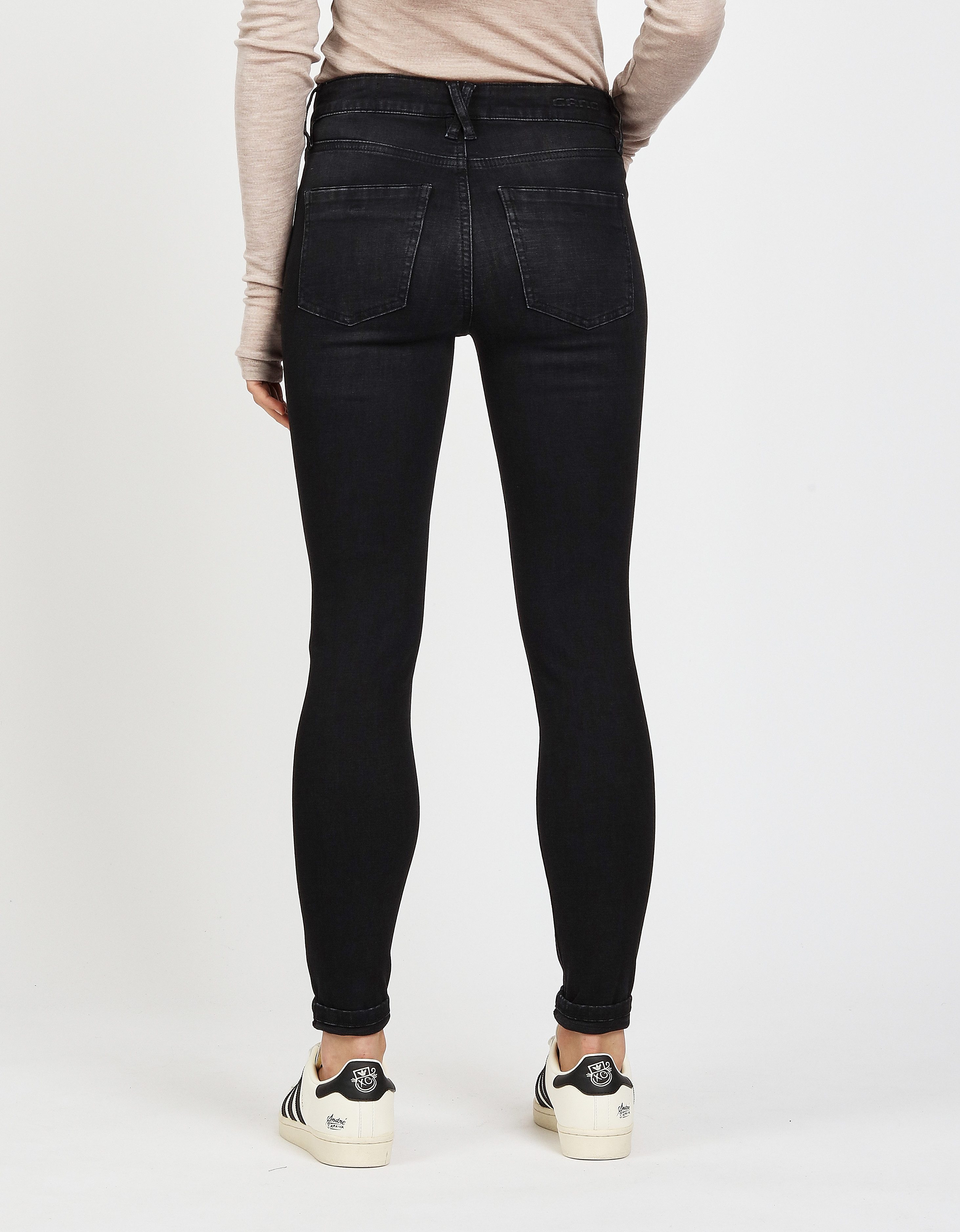 GANG Skinny fit jeans 94LAYLA met used-effecten