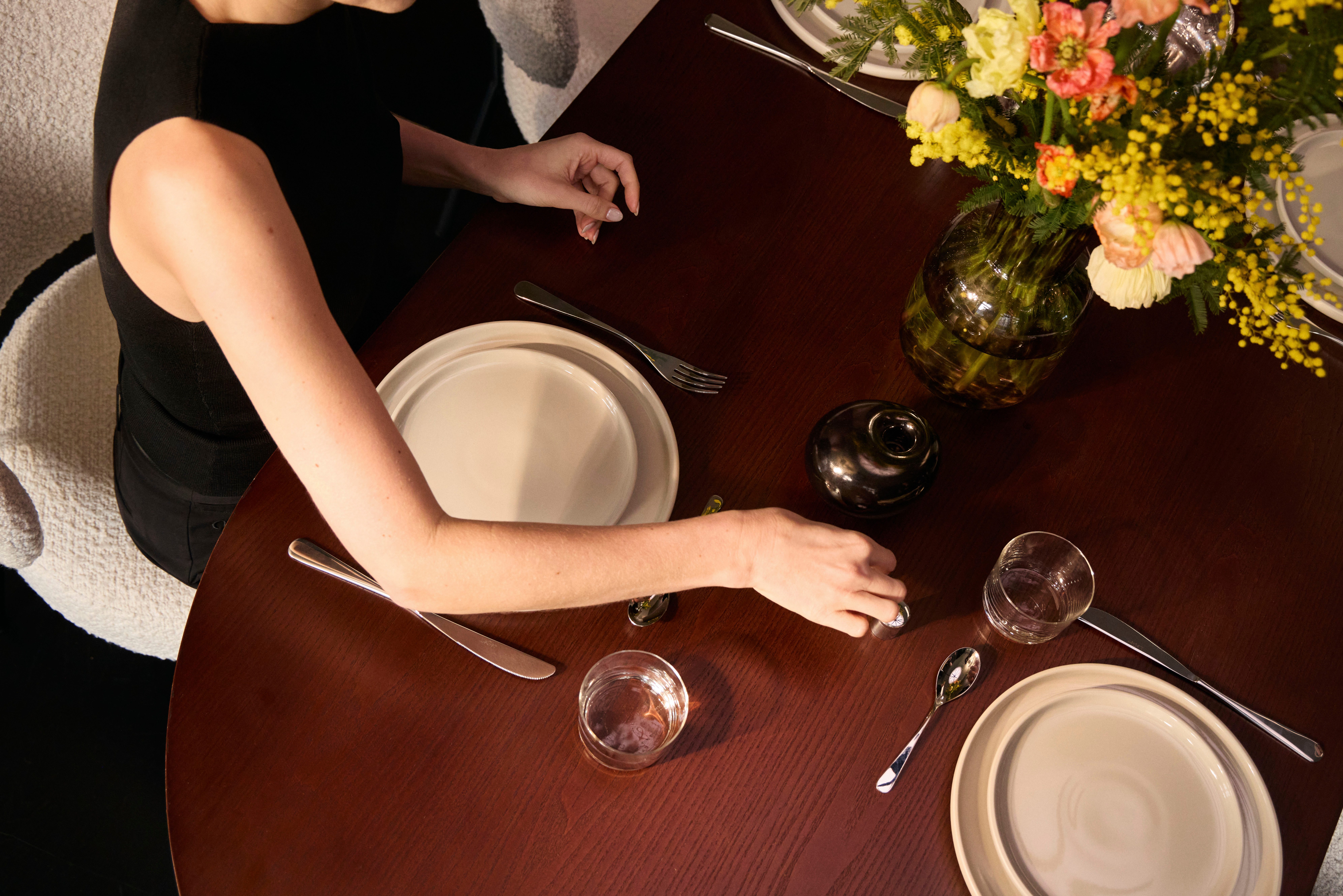 LeGer Home by Lena Gercke Combi-servies Servies, servies Liliane scandinavische, minimalistische vormtaal, 16 delen (set, 16-delig)
