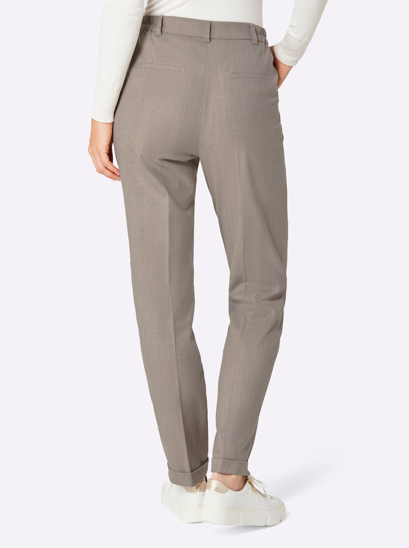 Cosma Pantalon met vouw