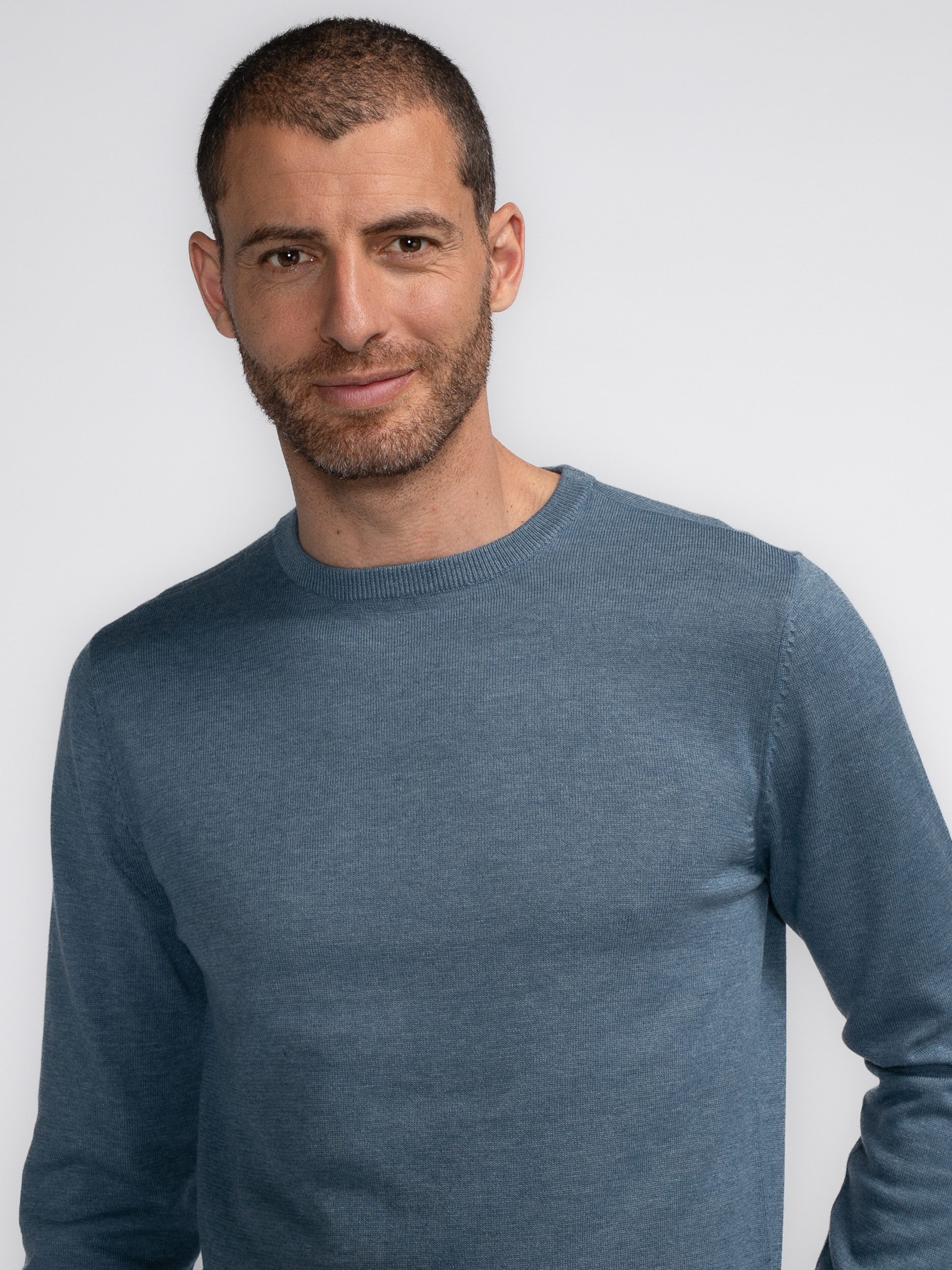 Petrol Industries Trui met ronde hals Men Knitwear Round Neck Basic