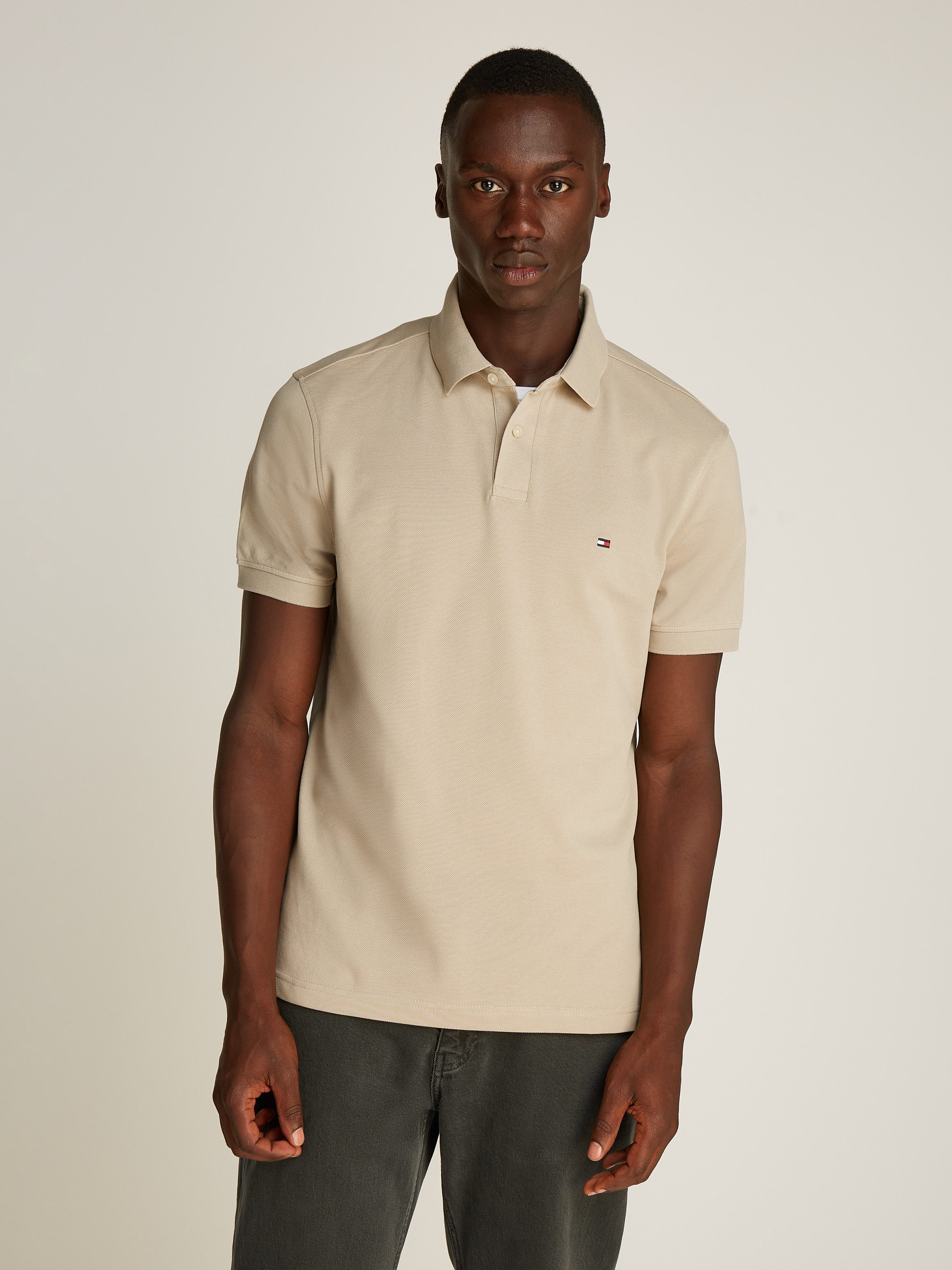 Tommy Hilfiger Poloshirt 1985 REGULAR POLO met contraststrepen in de kraag