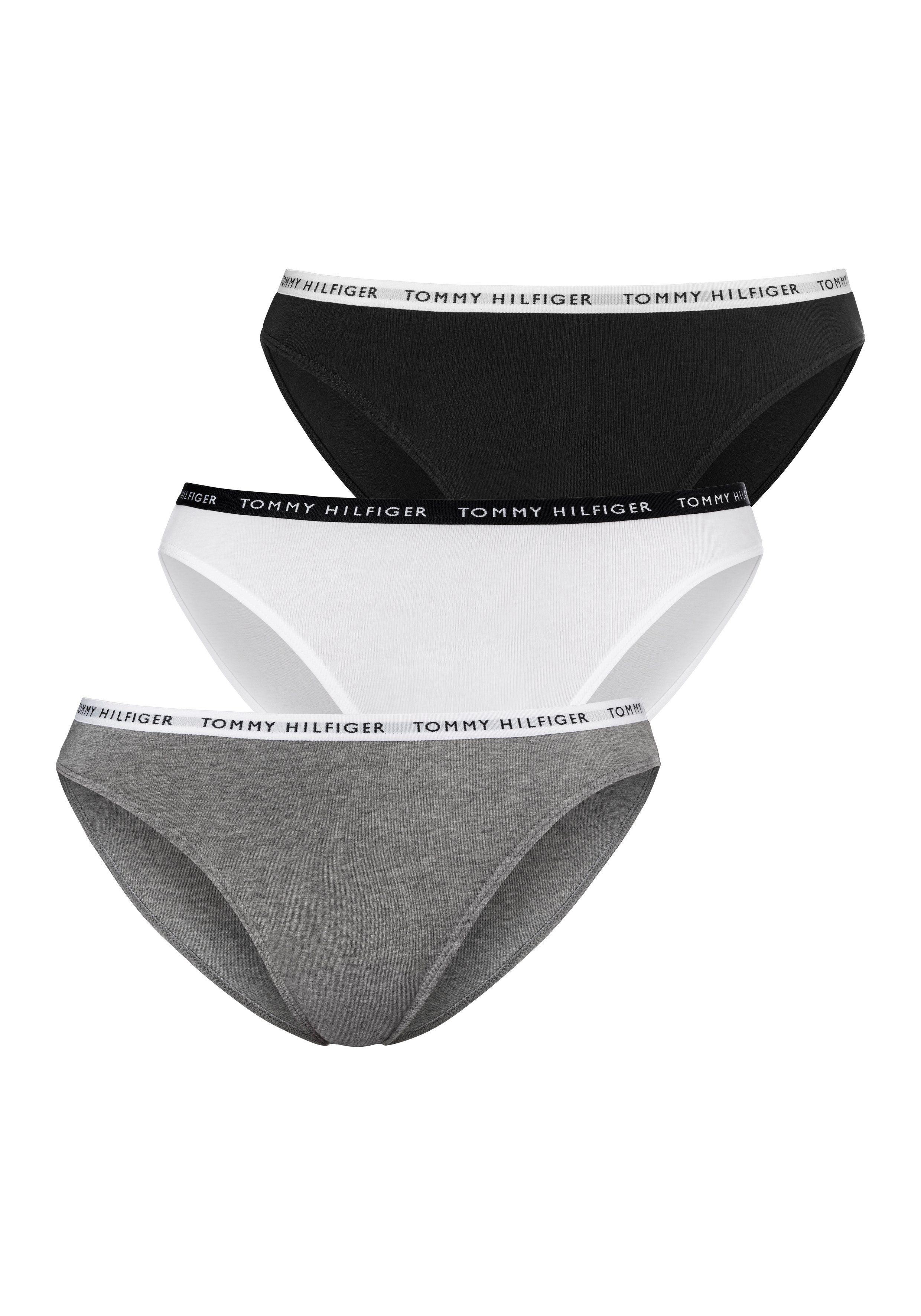 Tommy Hilfiger Underwear Bikinibroekje met smalle logoboord (3 stuks)