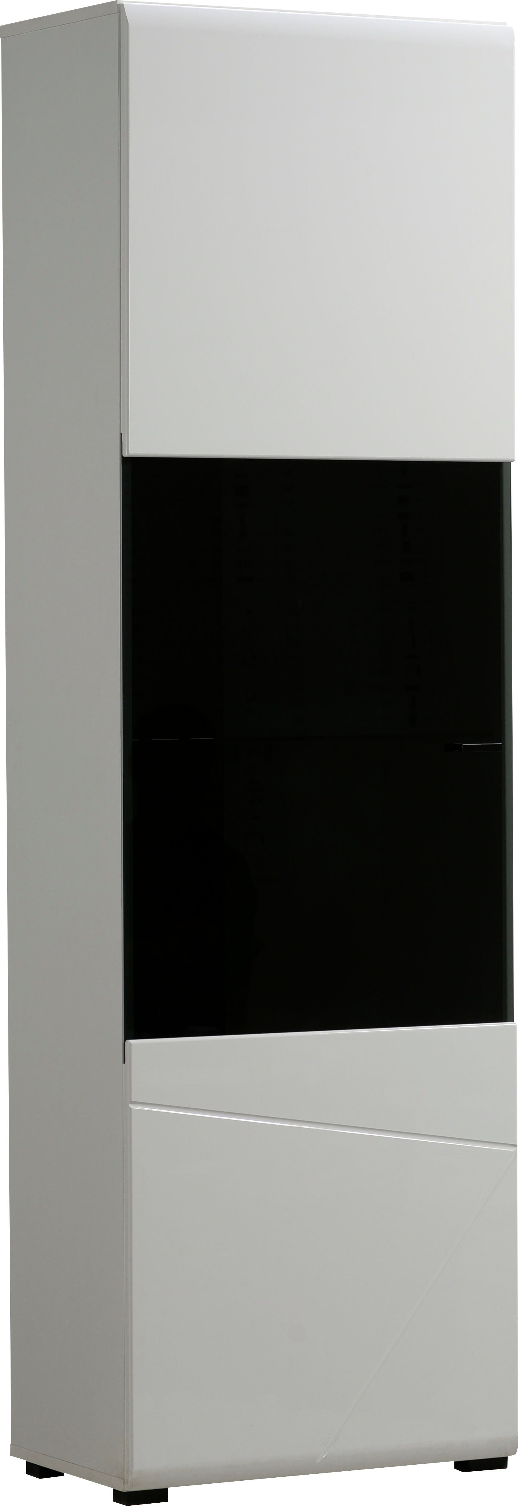 INOSIGN Wandmeubel Trentino Inclusief vitrinekast, lowboard, highboard en wandplank (set, 4-delig)