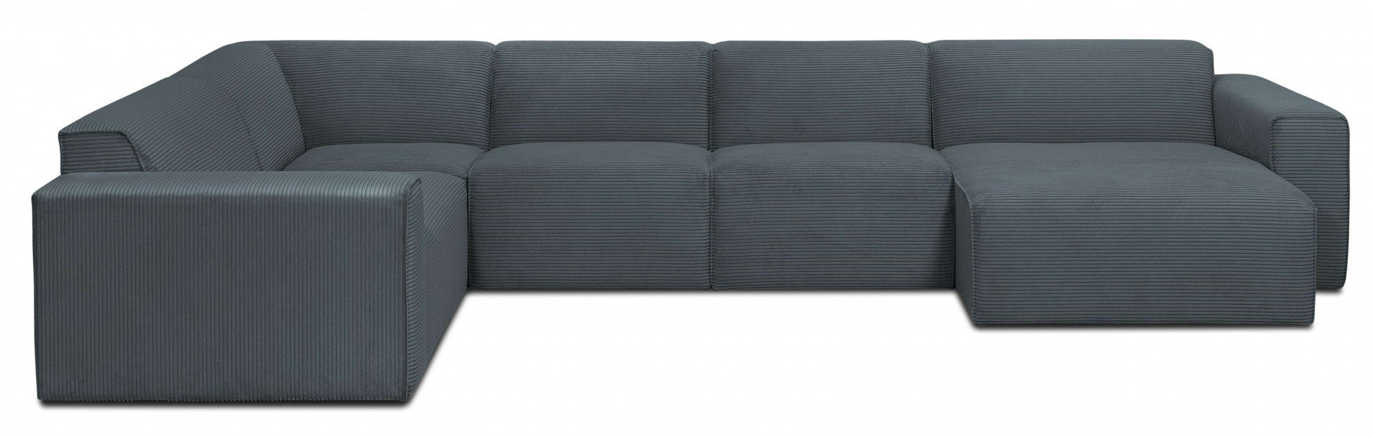 INOSIGN Zithoek Clayton in een trendy ribfluwelen bekleding, diverse combinaties mogelijk