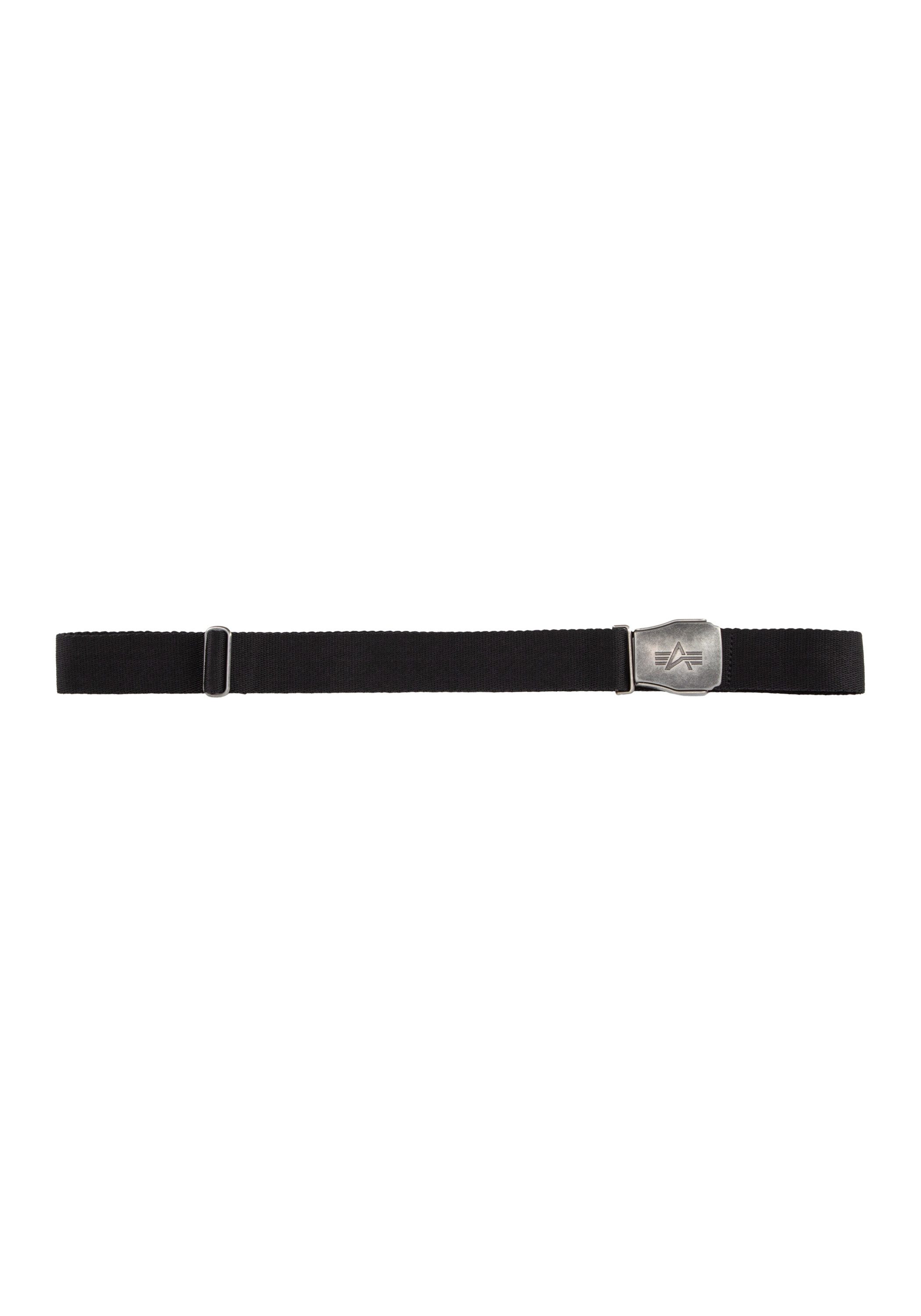 Alpha Industries-riem Buckle Belt in zwart