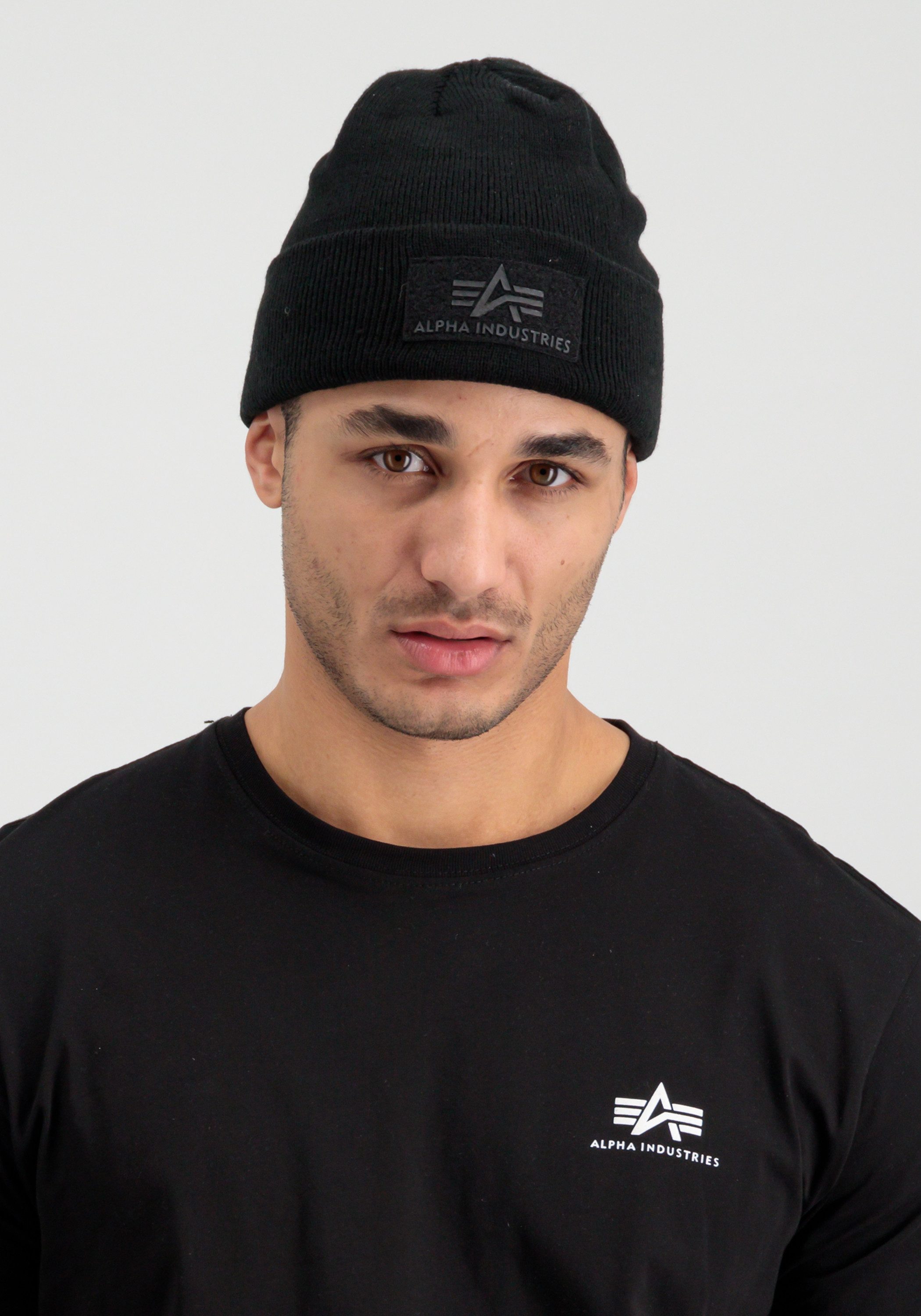 Alpha Industries Skimuts Accessoires Headwear Velcro Beanie