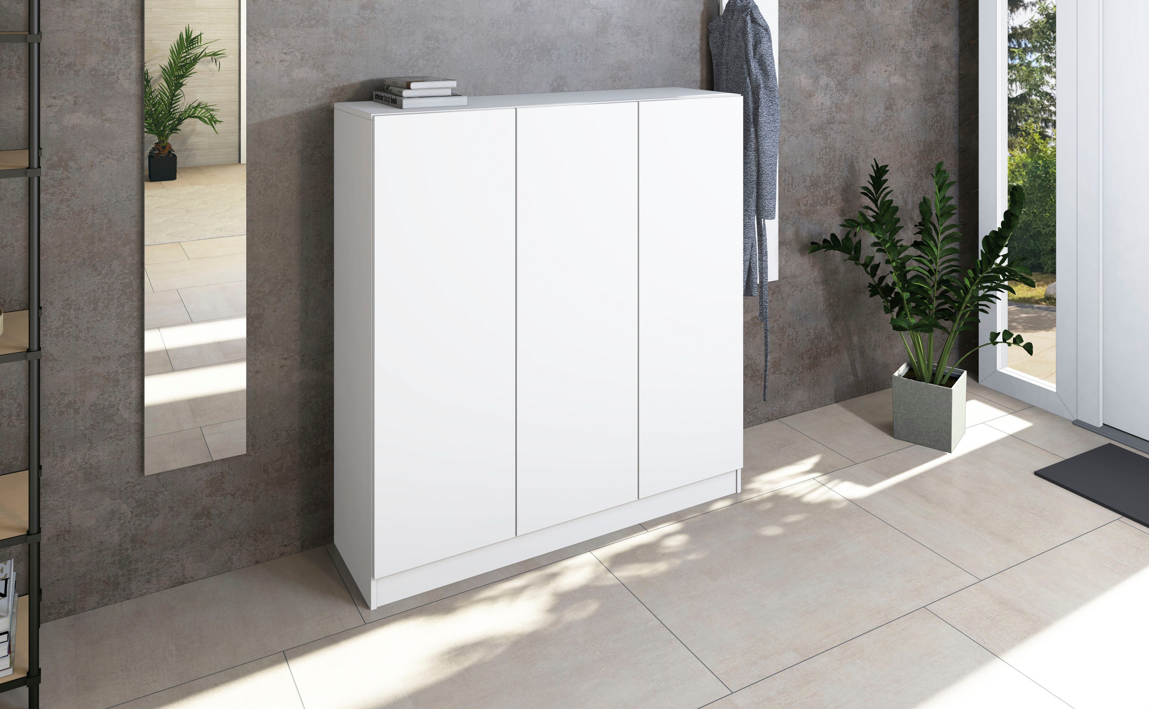 borchardt Möbel Schoenenkast Vaasa3 Breedte 114 cm