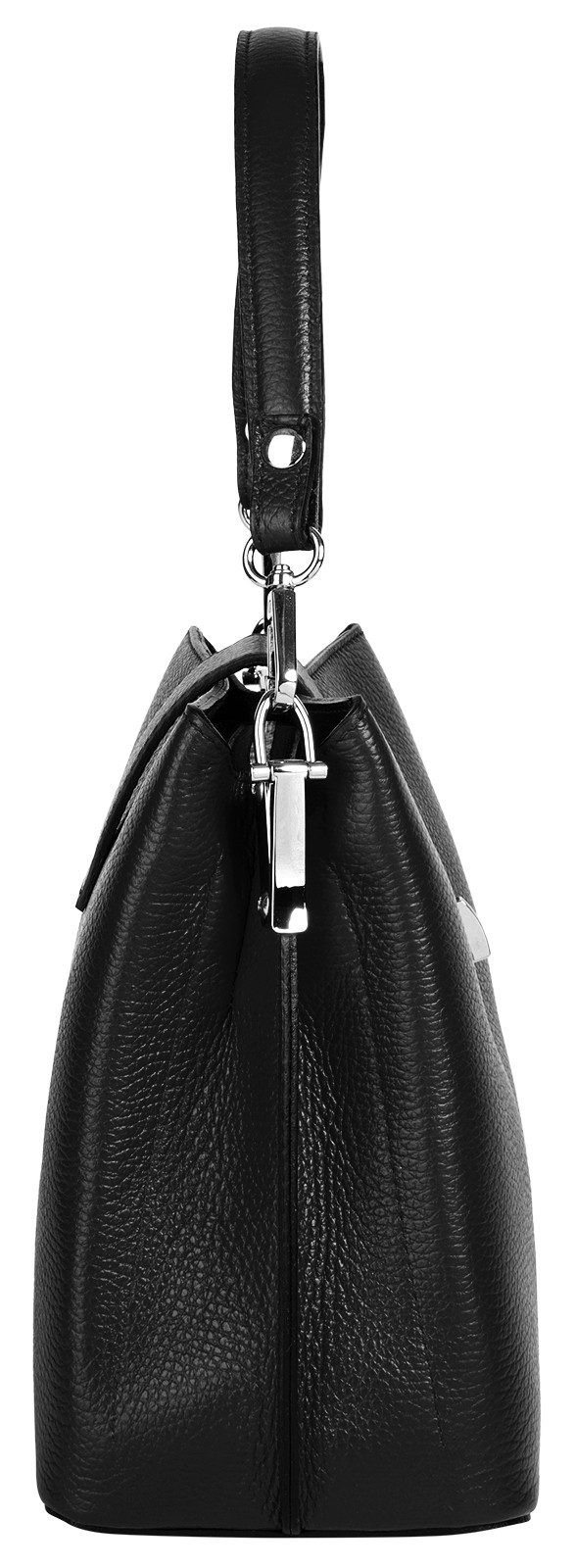 Cluty Schoudertas echt leer, made in italy