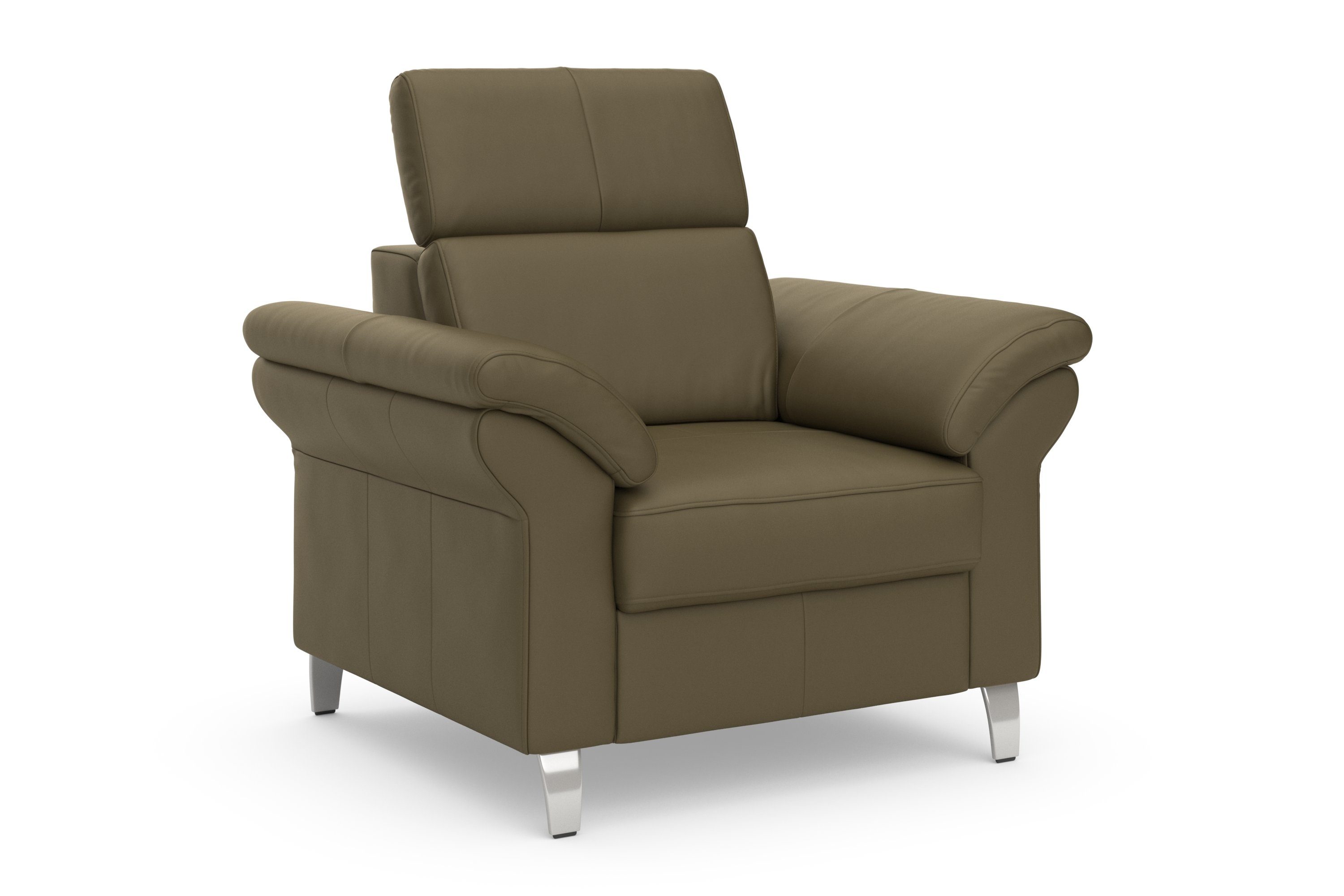 sit&more Fauteuil Arngast met binnenvering en verstelbare hoofdsteun