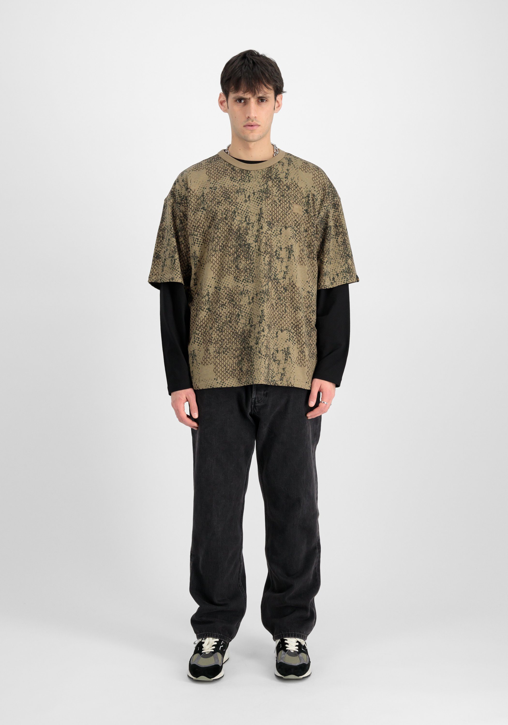 Alpha Industries T-shirt Men T-Shirts Alpha Essentials RL T Camo