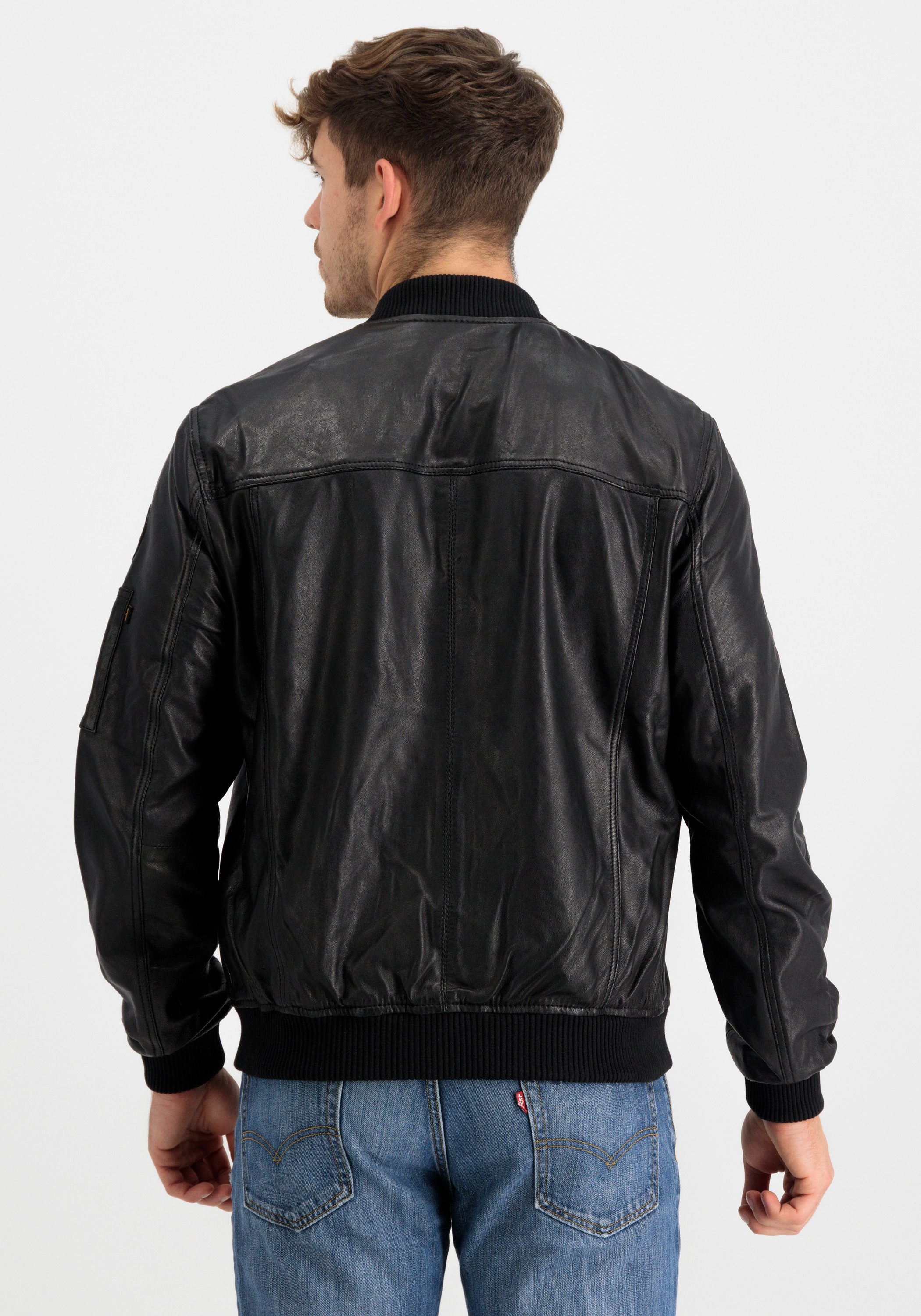 Alpha Industries Bomberjack Alpha Industries Men - Bomber Jackets MA-1 LW NASA Leather