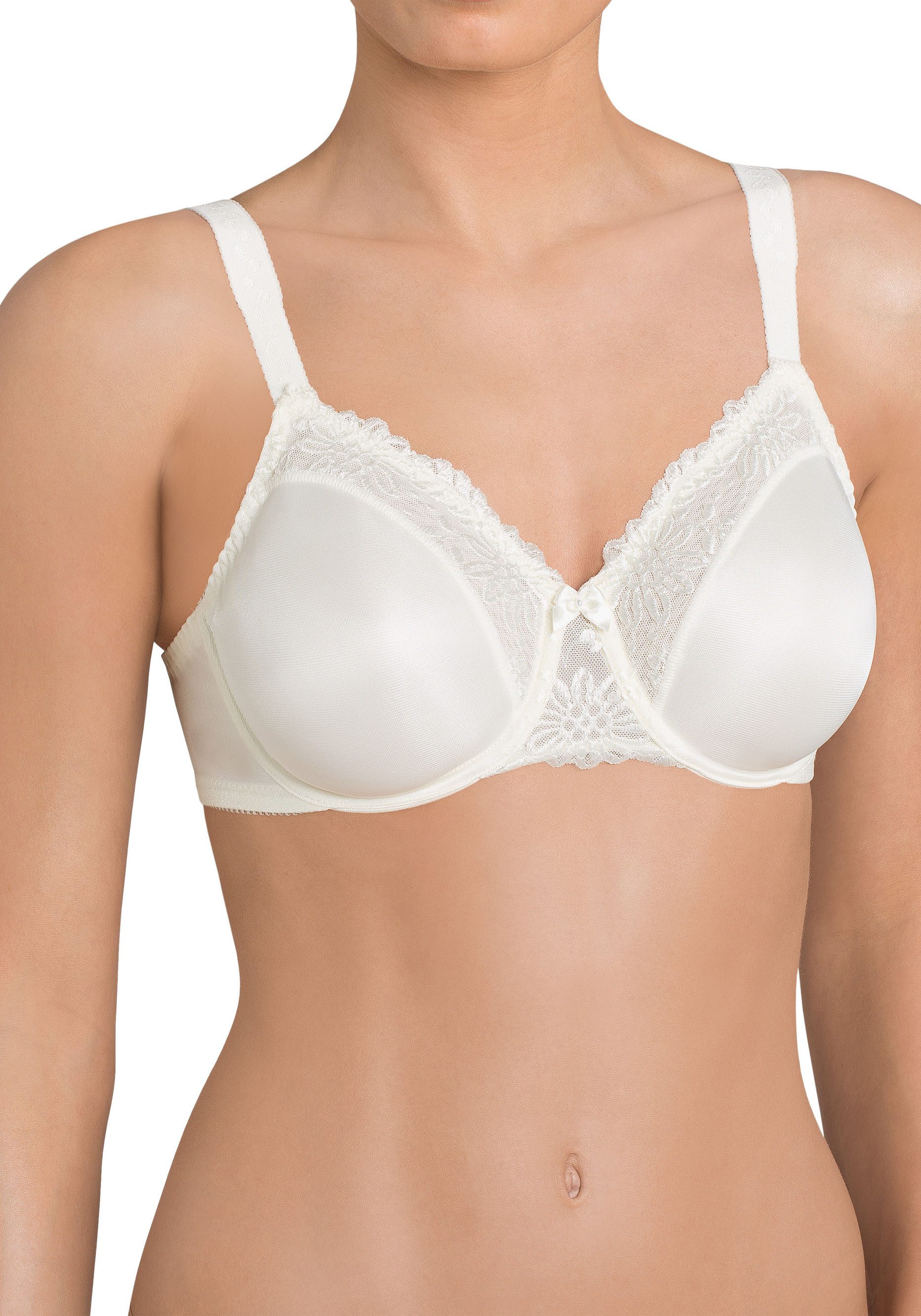 Triumph Minimizer-bh Ladyform Soft W X maakt de borst optisch kleiner met een cupmaat dames minimizer bh's maat 95 D geel