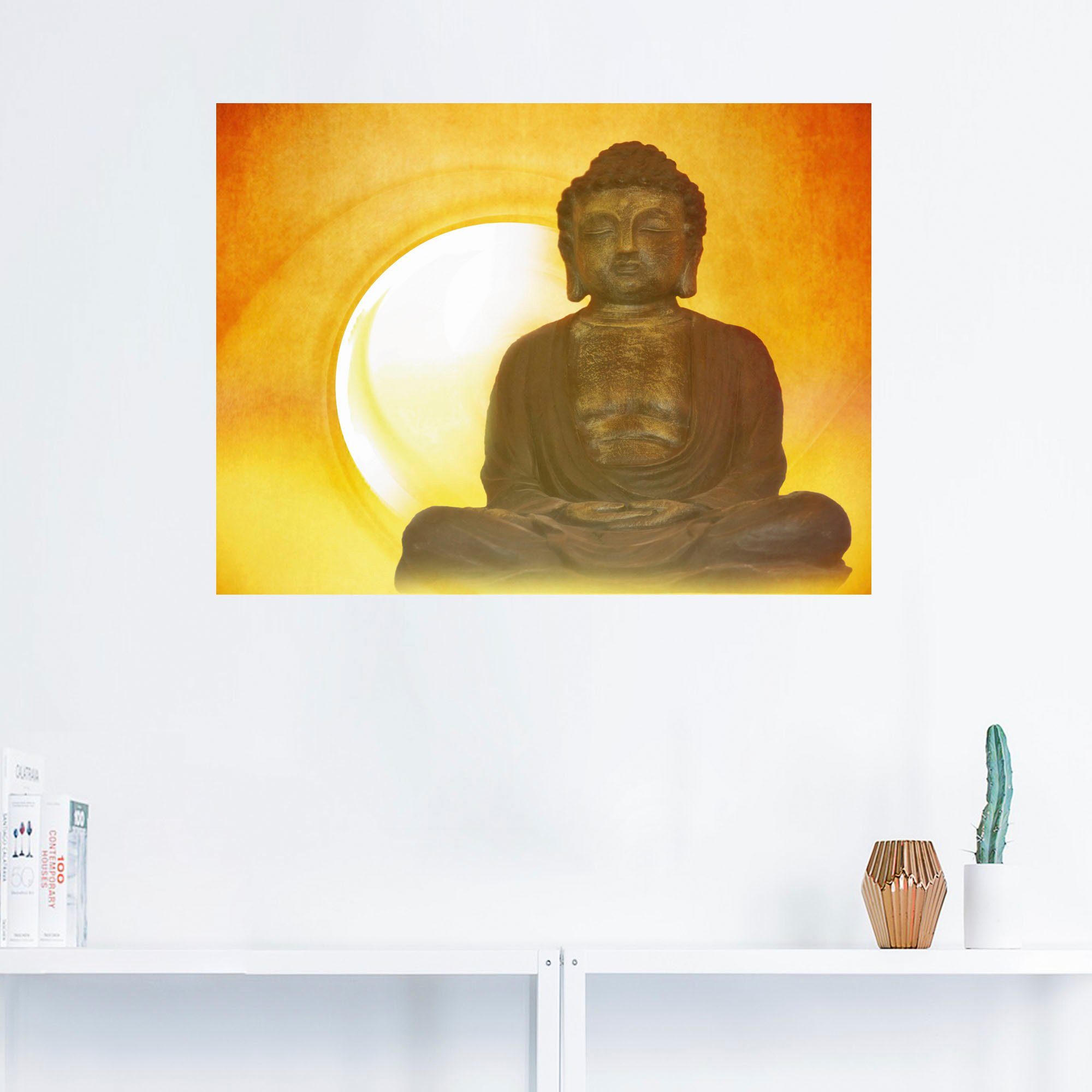 Artland Artprint Boeddha 2 als artprint op linnen, poster, muursticker in verschillende maten
