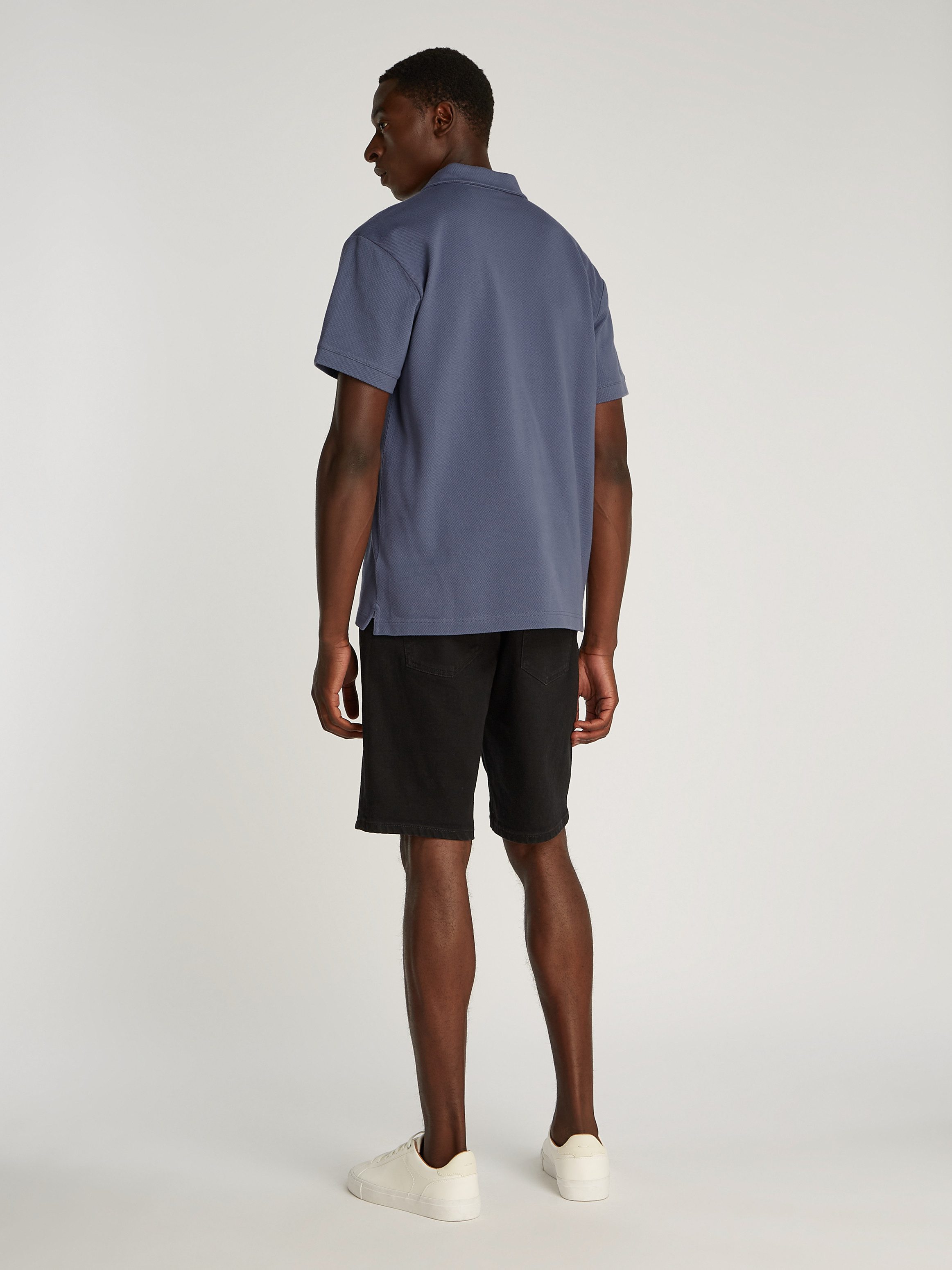 Calvin Klein Poloshirt WOVEN LABEL POLO