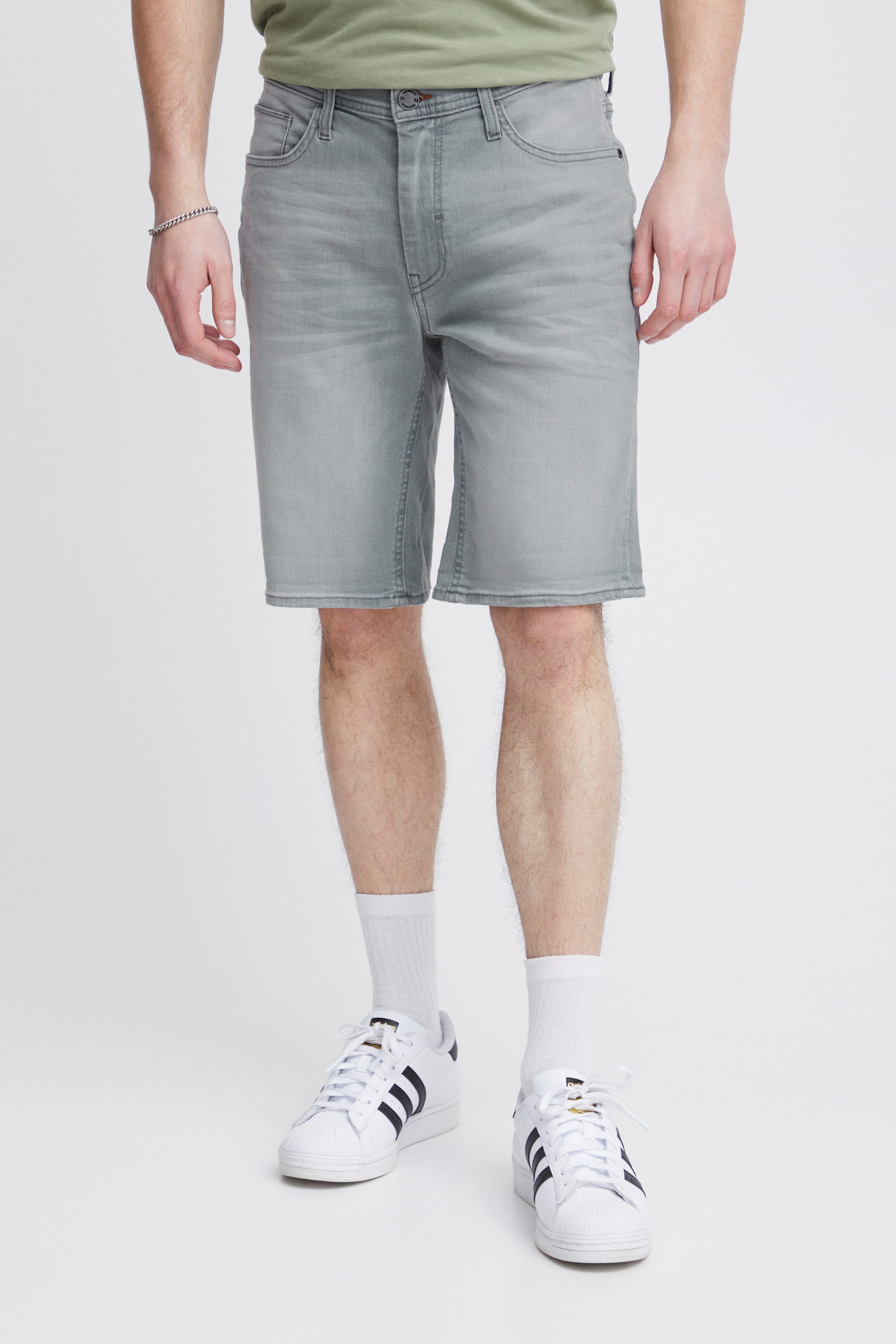 Blend Short BHTWISTER-denimshorts heren bermuda broeken maat XXL grijs