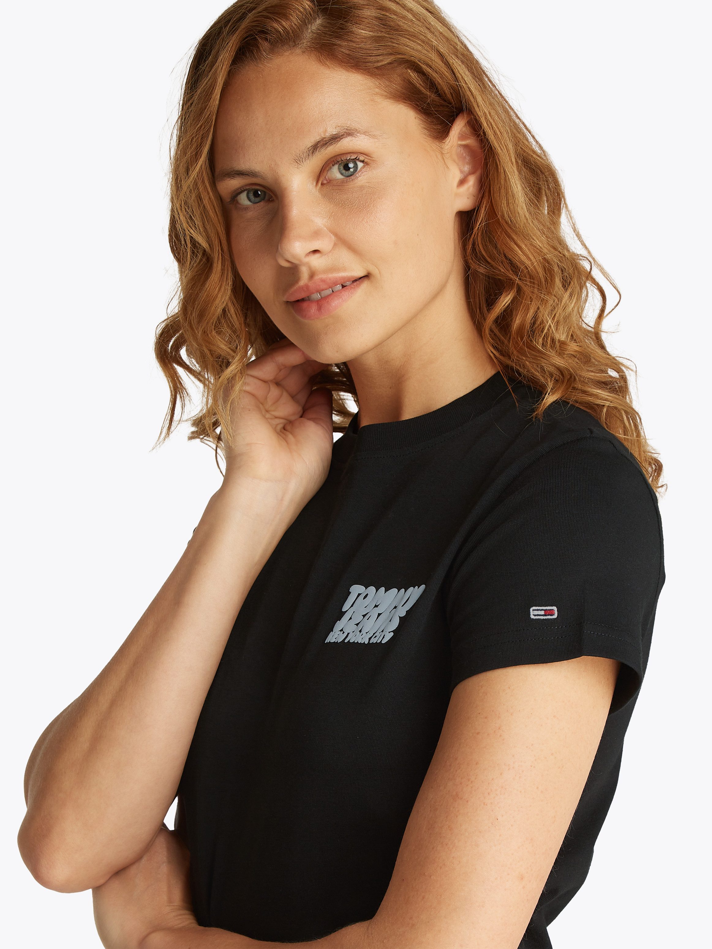 TOMMY JEANS T-shirt TJW REG TJ BUBBLE TEE