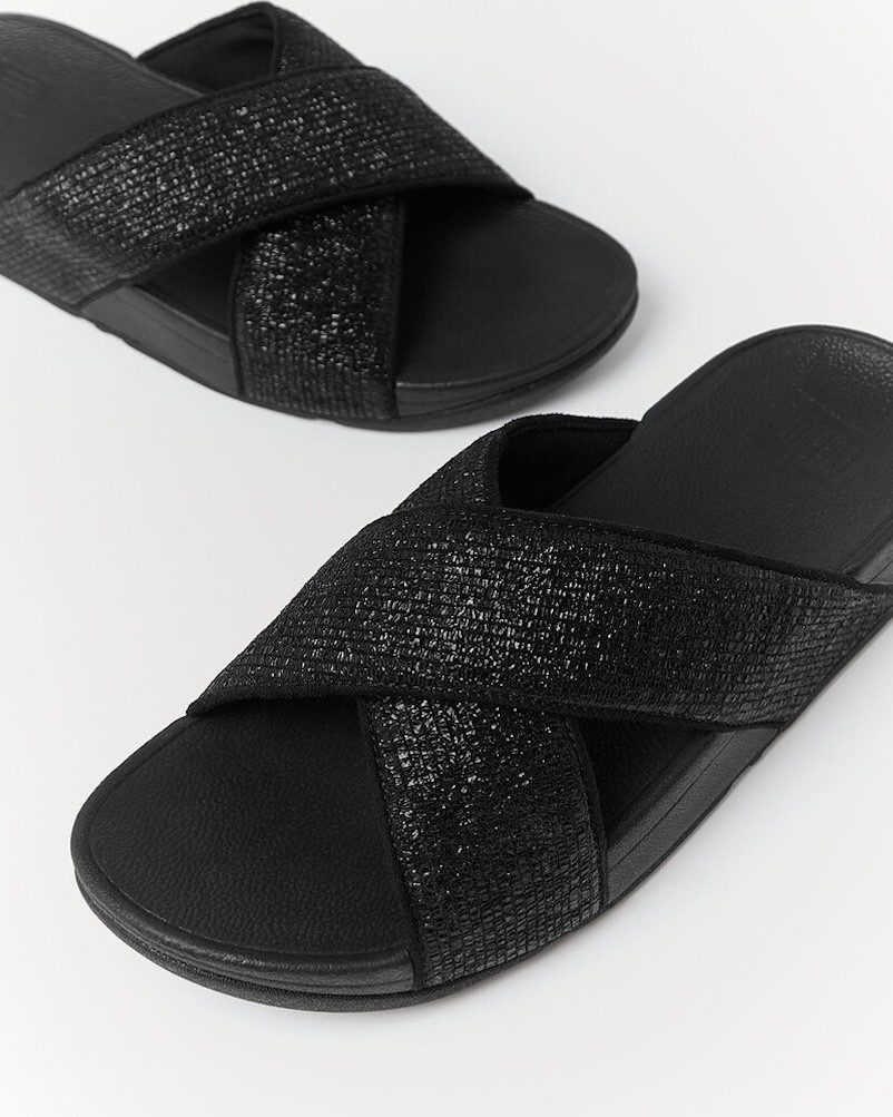 Fitflop Slippers LULU CRINKLED SHIMMER