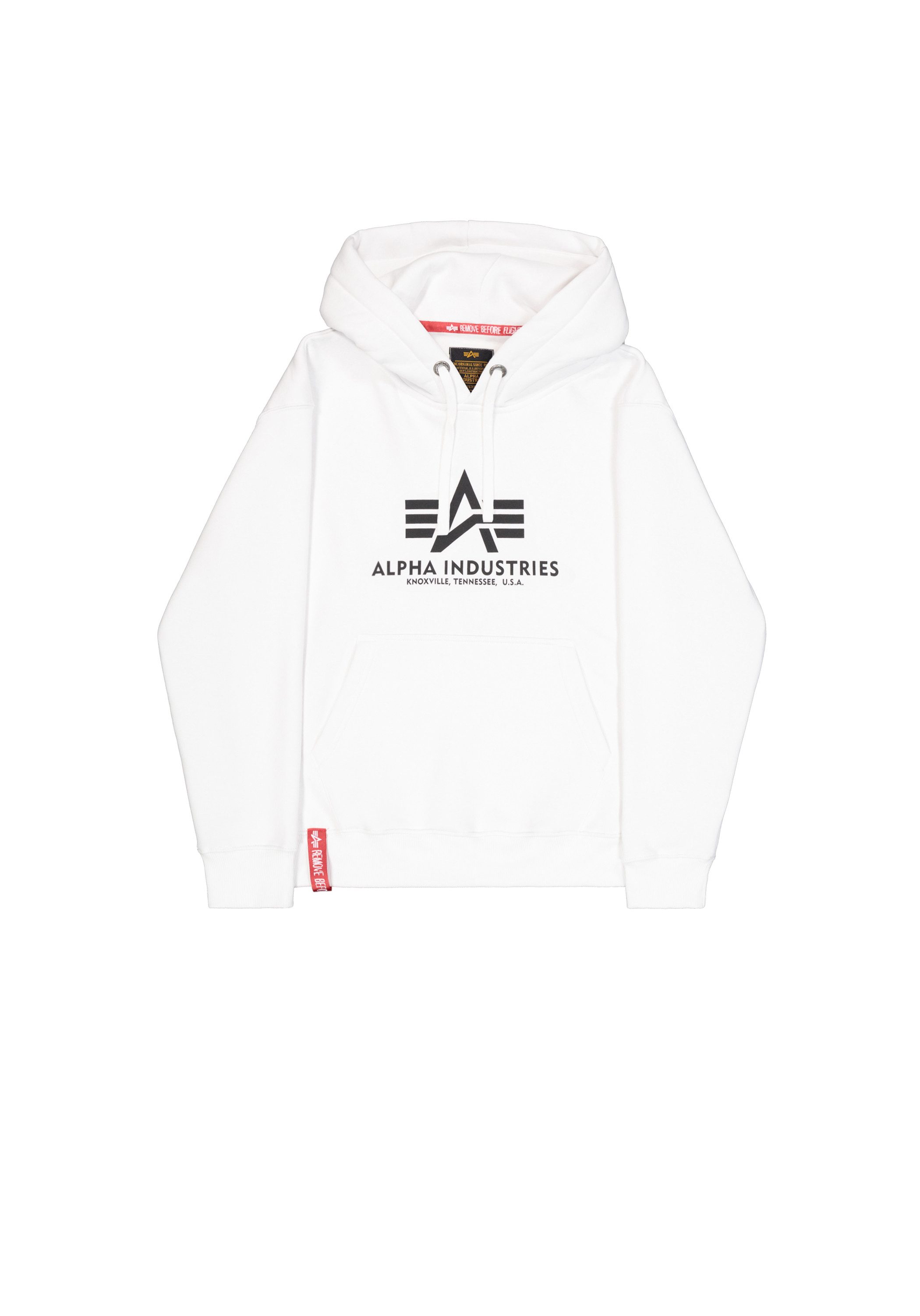 Alpha Industries Hoodie Alpha Industries Mannen - Hoodies Basic hoodie heren sweaters maat L wit