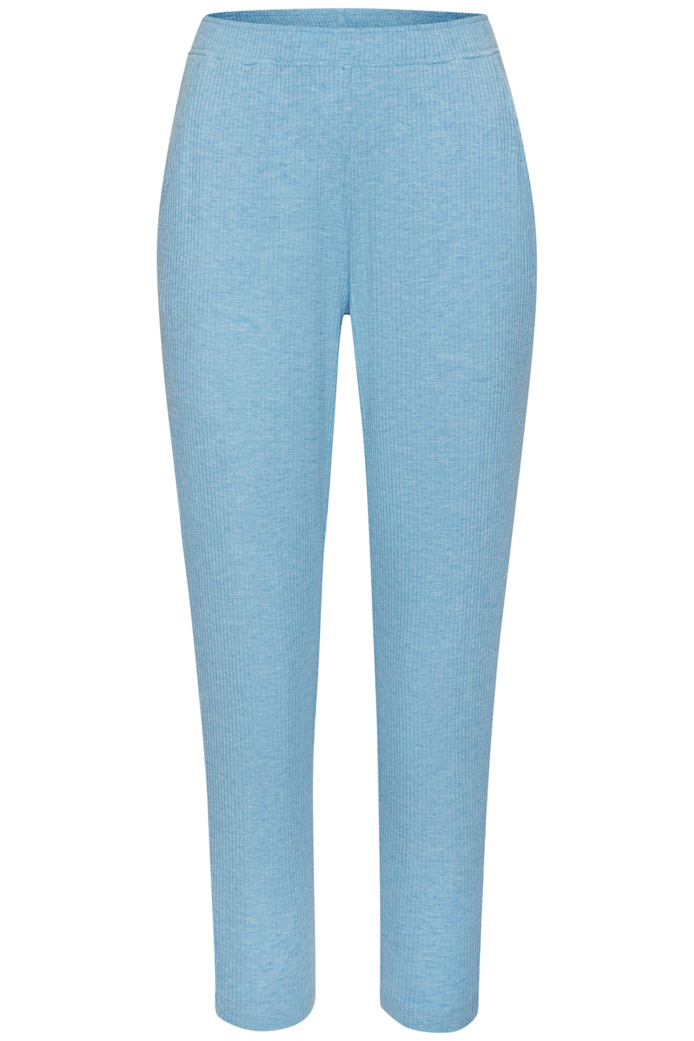 s.Oliver RED LABEL Beachwear Pyjamabroek in elastische 4x4 ribstof