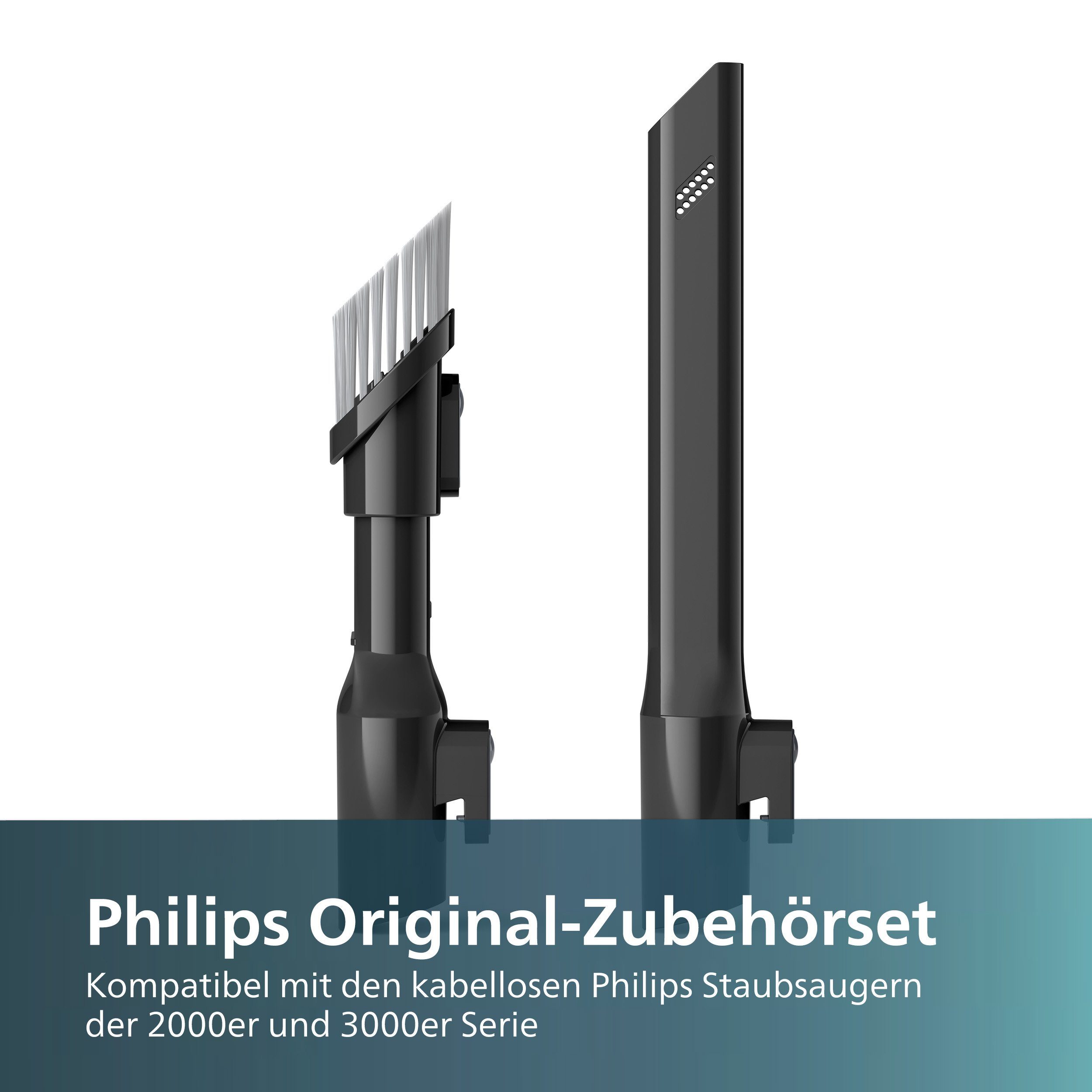 Philips Set stofzuigermondstukken XV1632x01 snoerloos VC 2000 & 3000 Series (set, 2-delig)
