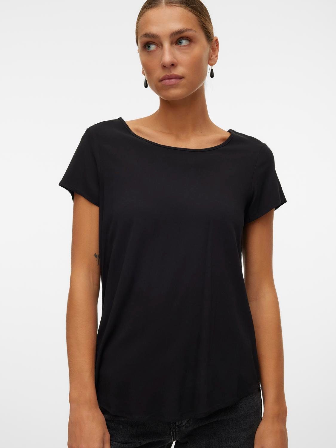 Vero Moda Shirt VMBELLA SS TOP WVN GA NOOS