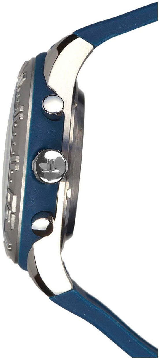 Jacques Lemans Chronograaf Miami Quartzhorloge, horloge, dames, heren, siliconen band, tot 20 bar waterdicht