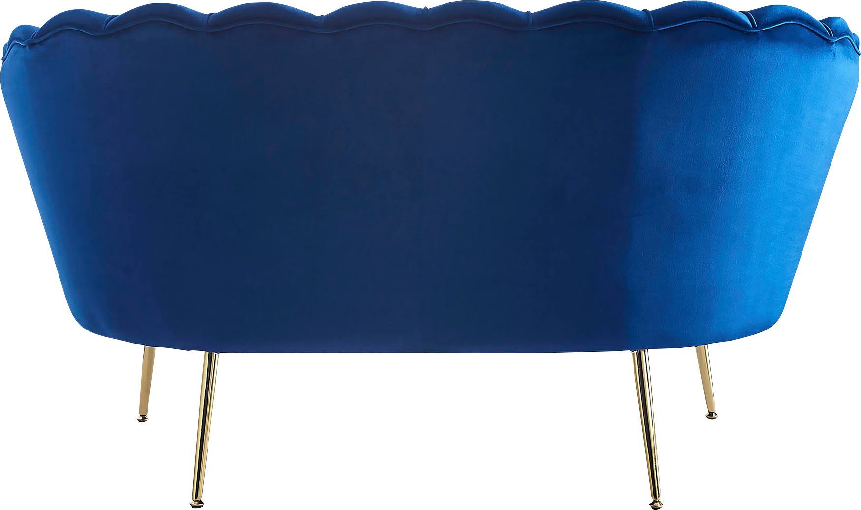 SalesFever 2-zitsbank Clam opvallend schelpdesign, breedte 136 cm